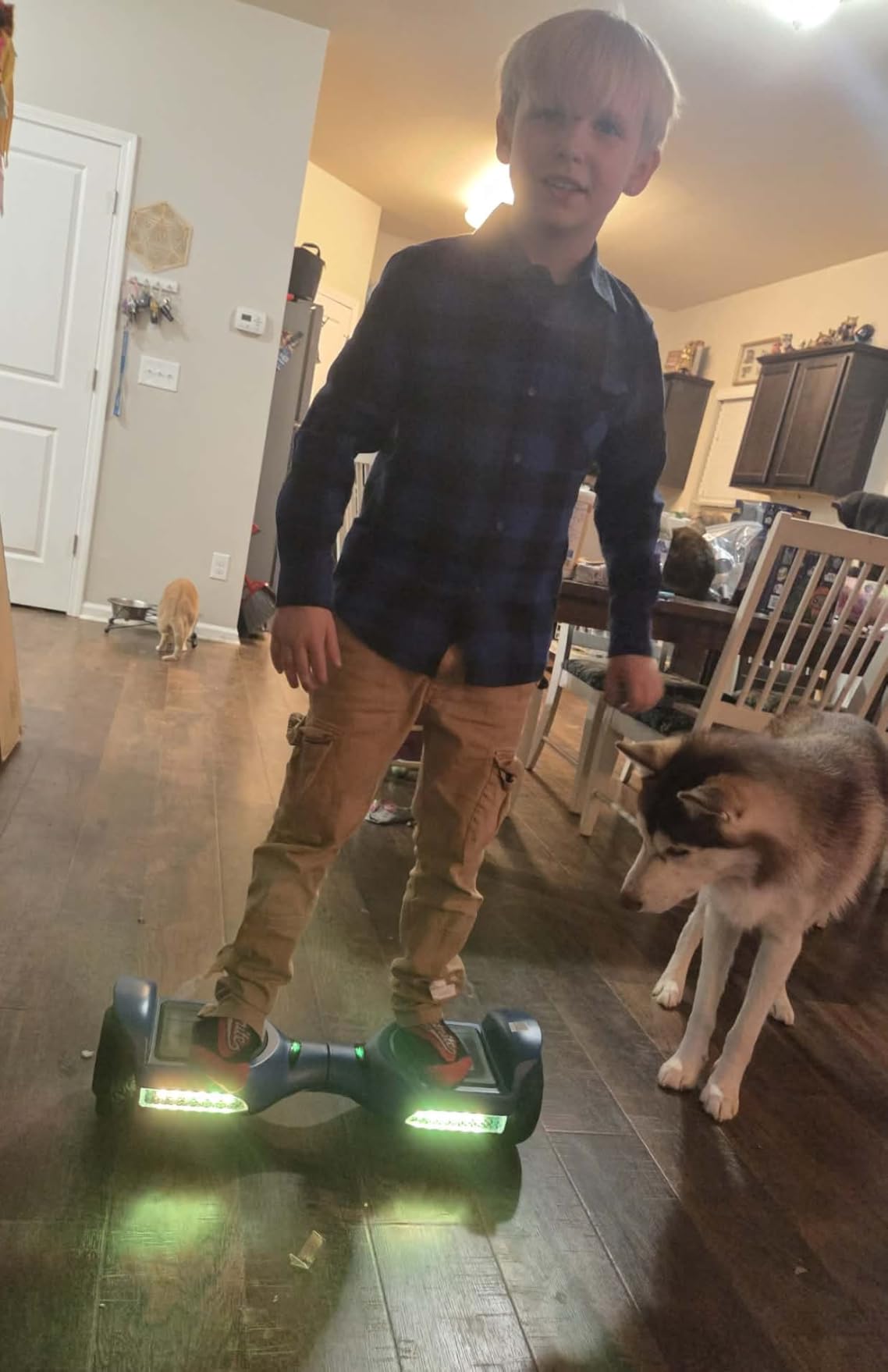 Gyroor Self Balancing Scooter New G13 All Terrain Balancing Scooter with LED Lights & 500W Motor, Self Balancing Off Road with Bluetooth for Kids ages 6-12 and Adults - Customer Photo 2