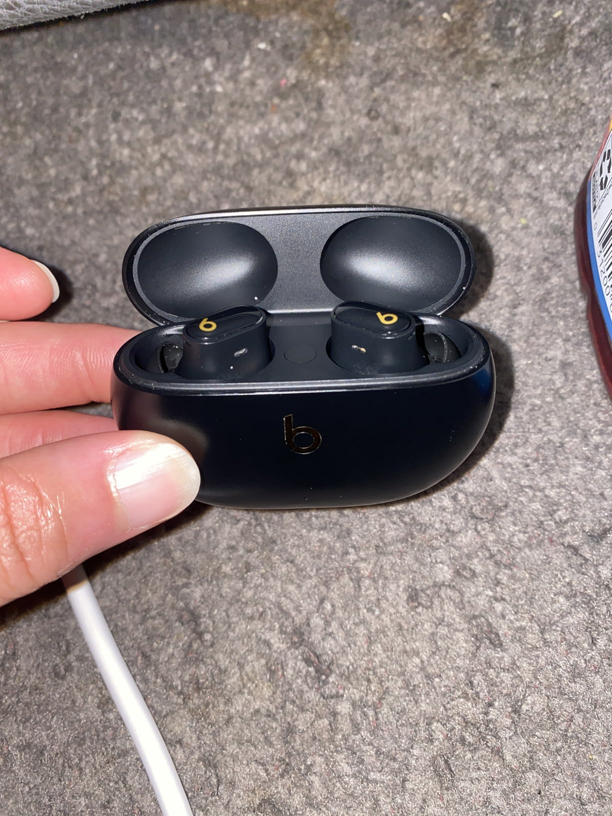Beats Studio Buds + | True Wireless Noise Cancelling Earbuds - Ivory (Renewed) Customer Review Beats Studio Buds + | True Wireless Noise Cancelling Earbuds - Ivory (Renewed) - Customer Photo 1