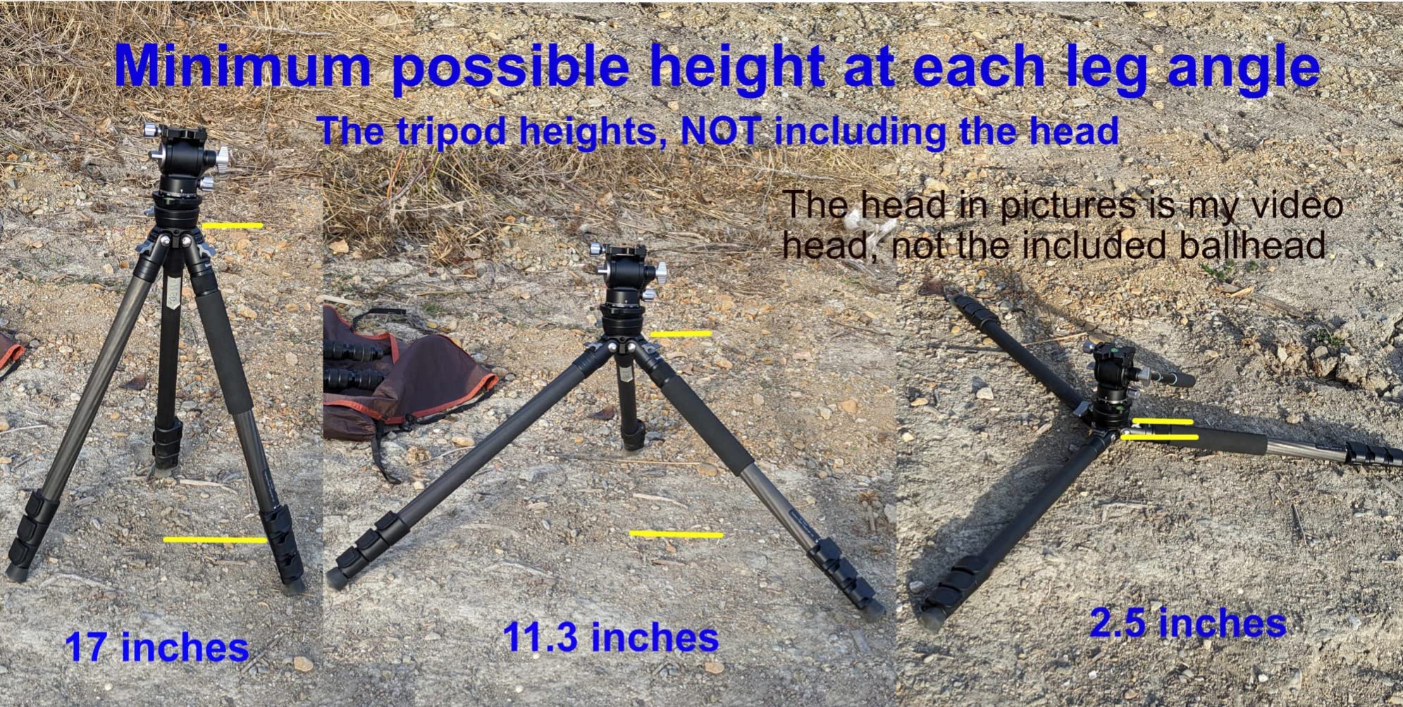 SmallRig AP-20 Carbon Fiber Tripod 62.2 inch with Ball Head - Customer Photo 1
