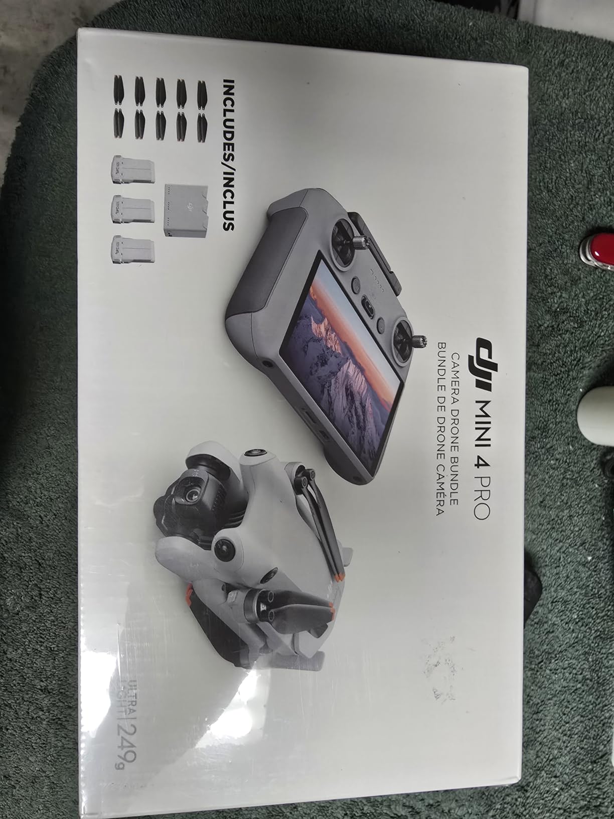 DJI Mini 4 Pro (DJI RC-N2), Drones with Camera for Adults 4K, Under 0.549 lbs/249 g, 34 Mins Flight Time, 20km Max Video Transmission Distance, Omnidirectional Vision Sensing, Mini Drone for Beginners Customer Review DJI Mini 4 Pro (DJI RC-N2), Drones with Camera for Adults 4K, Under 0.549 lbs/249 g, 34 Mins Flight Time, 20km Max Video Transmission Distance, Omnidirectional Vision Sensing, Mini Drone for Beginners - Customer Photo 1