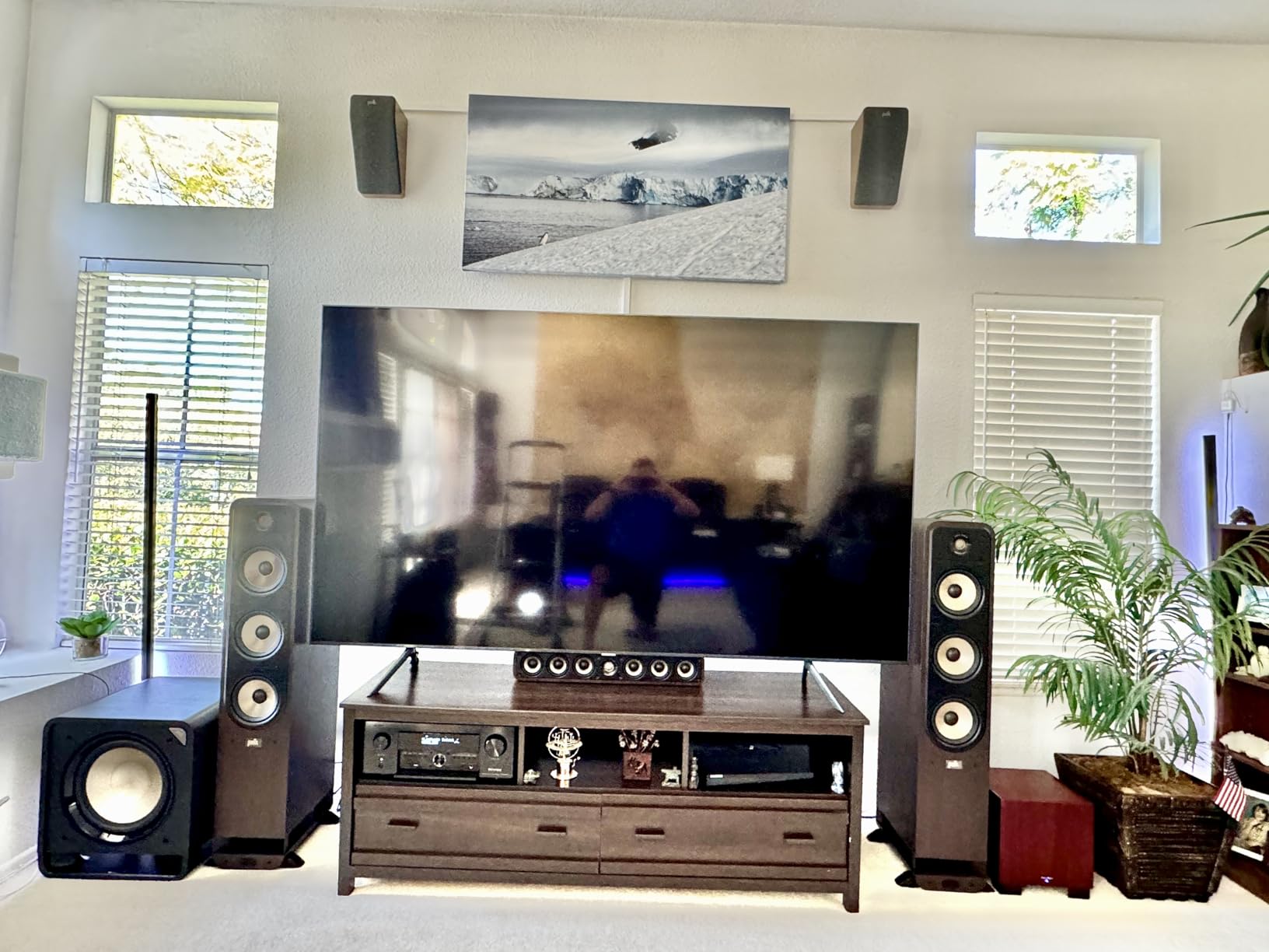 Denon AVR-X1800H 7.2 Channel AV Stereo Receiver (80W x 7), WiFi, Bluetooth | Wireless Streaming via Built-in HEOS, Supports Dolby Vision, HDR10+, Dynamic HDR, & Home Automation Systems customer photo 2