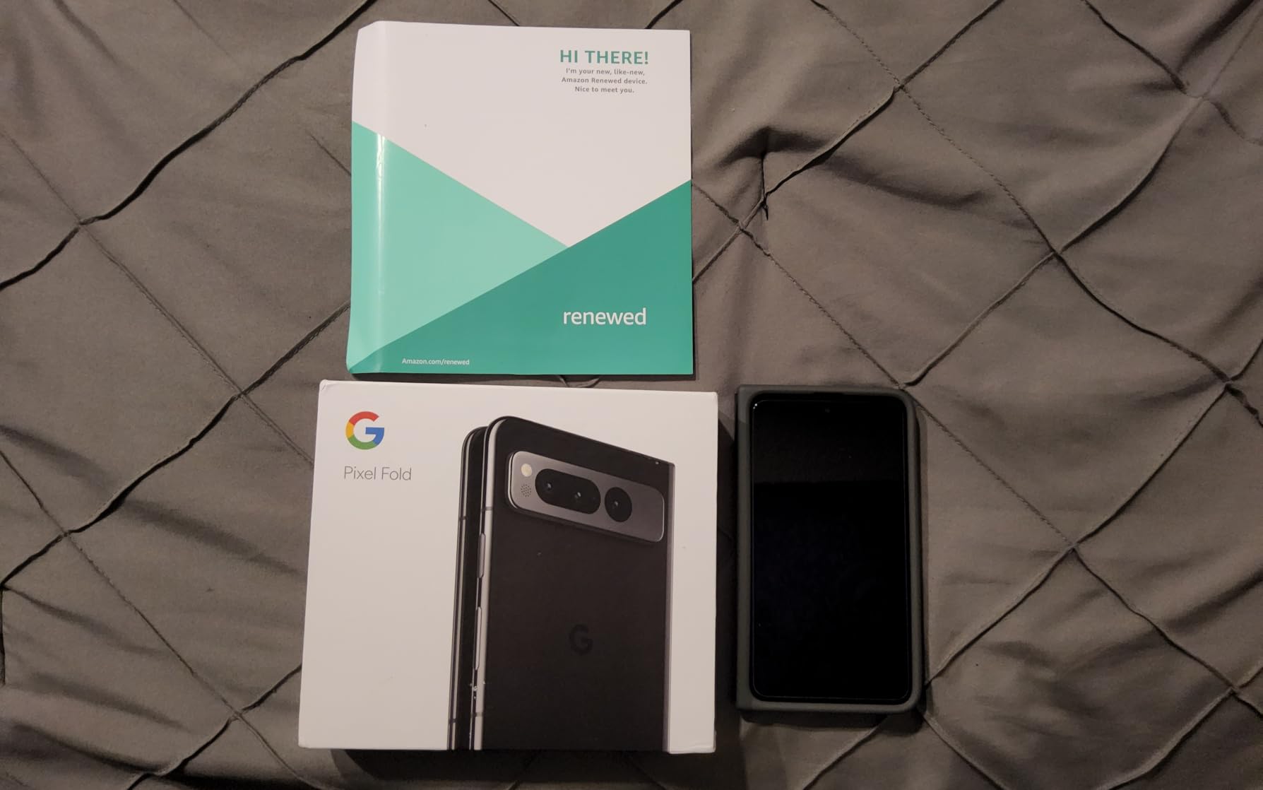 Google Pixel Fold, 256GB, Obsidian - Unlocked (Renewed) customer photo 2