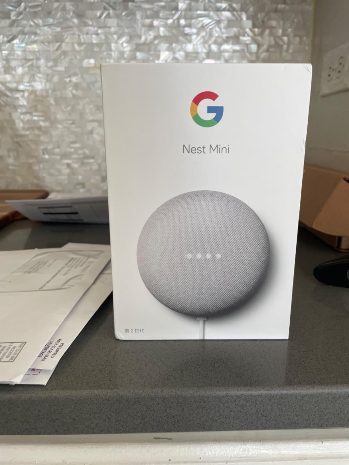 Google Nest Mini 2nd Generation Smart Speaker with Google Assistant - Charcoal Customer Review Google Nest Mini 2nd Generation Smart Speaker with Google Assistant - Charcoal - Customer Photo 2