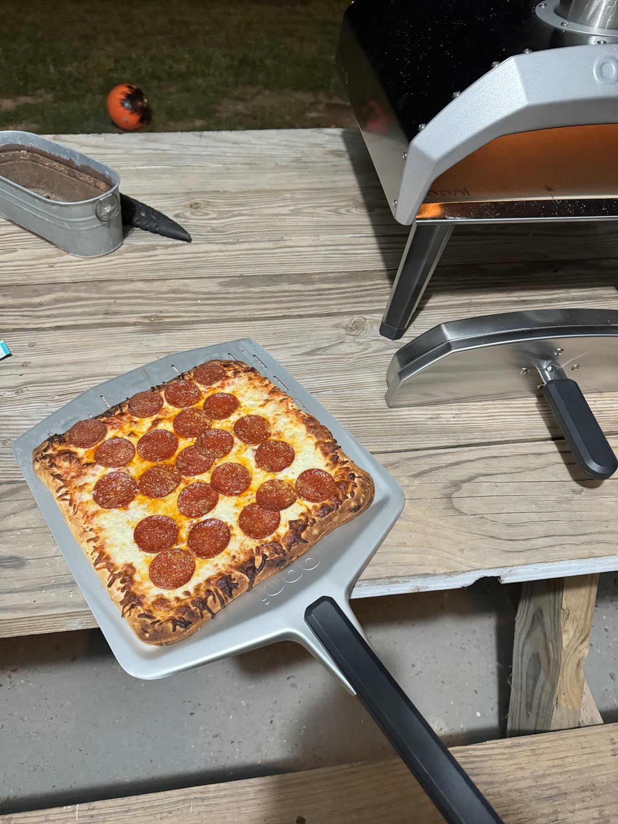 Ooni Karu 12 Multi-fuel Outdoor Portable Pizza Oven - Reaches 950°F and Cooks 12 Inch Pizzas in 60 Seconds customer photo 2
