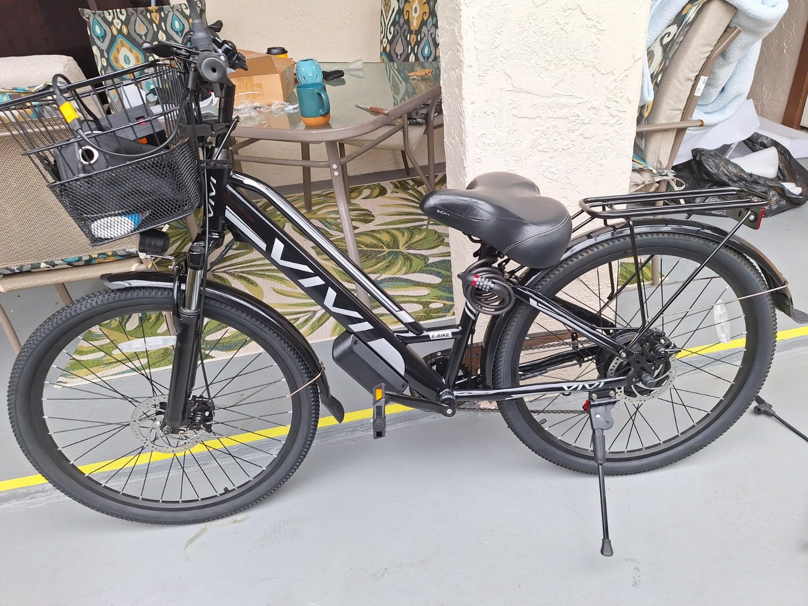 Vivi Electric Bike for Adults 1000W Peak Commuter Ebike, 26