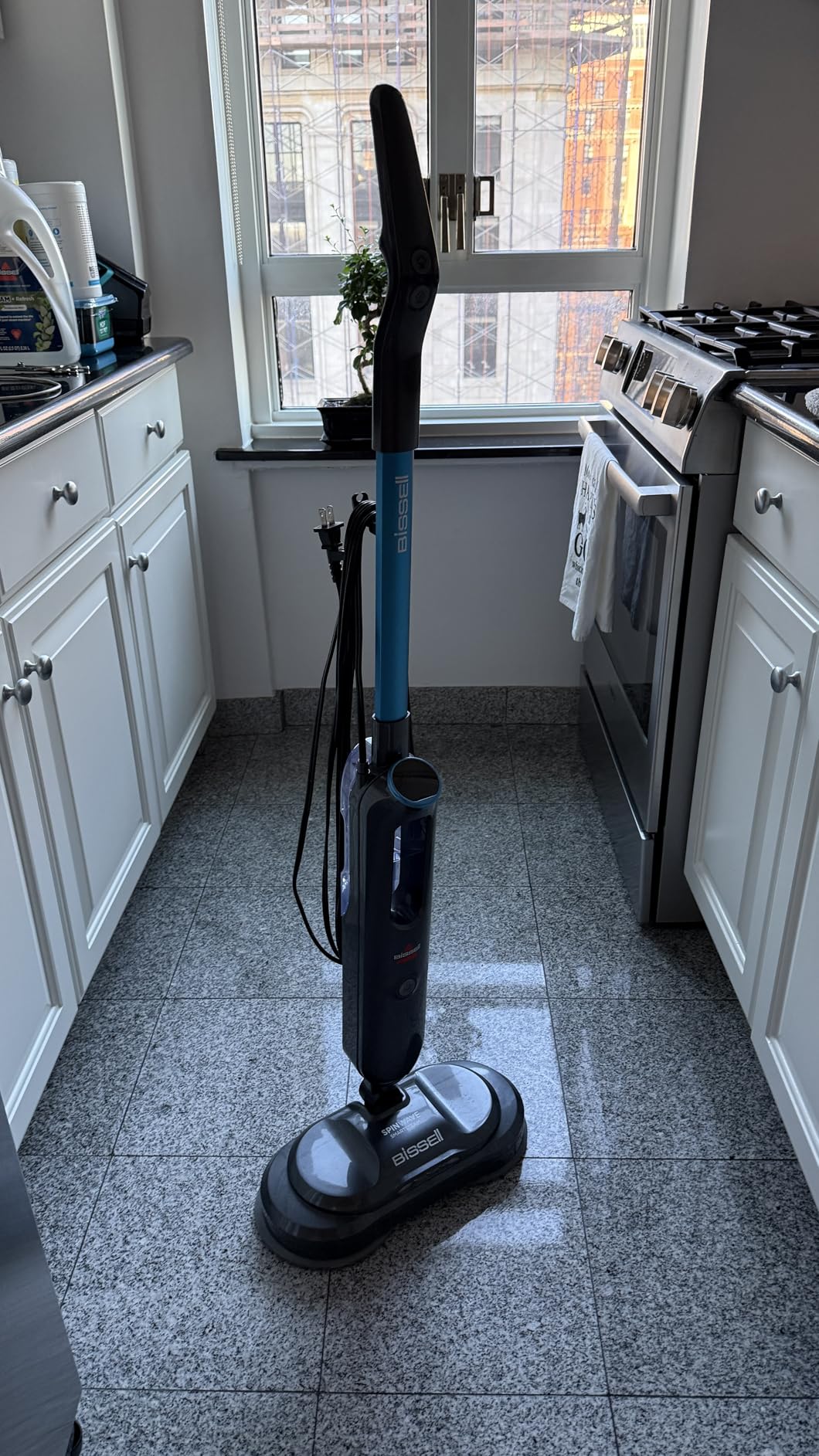 BISSELL SpinWave SmartSteam Scrubbing Steam Mop with Rotating Mop Pads - Customer Photo 4