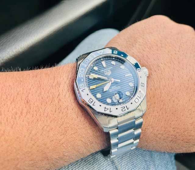 TAG Heuer Aquaracer Automatic Blue Dial Men's Watch WBP2010.BA0632 - Customer Photo 1