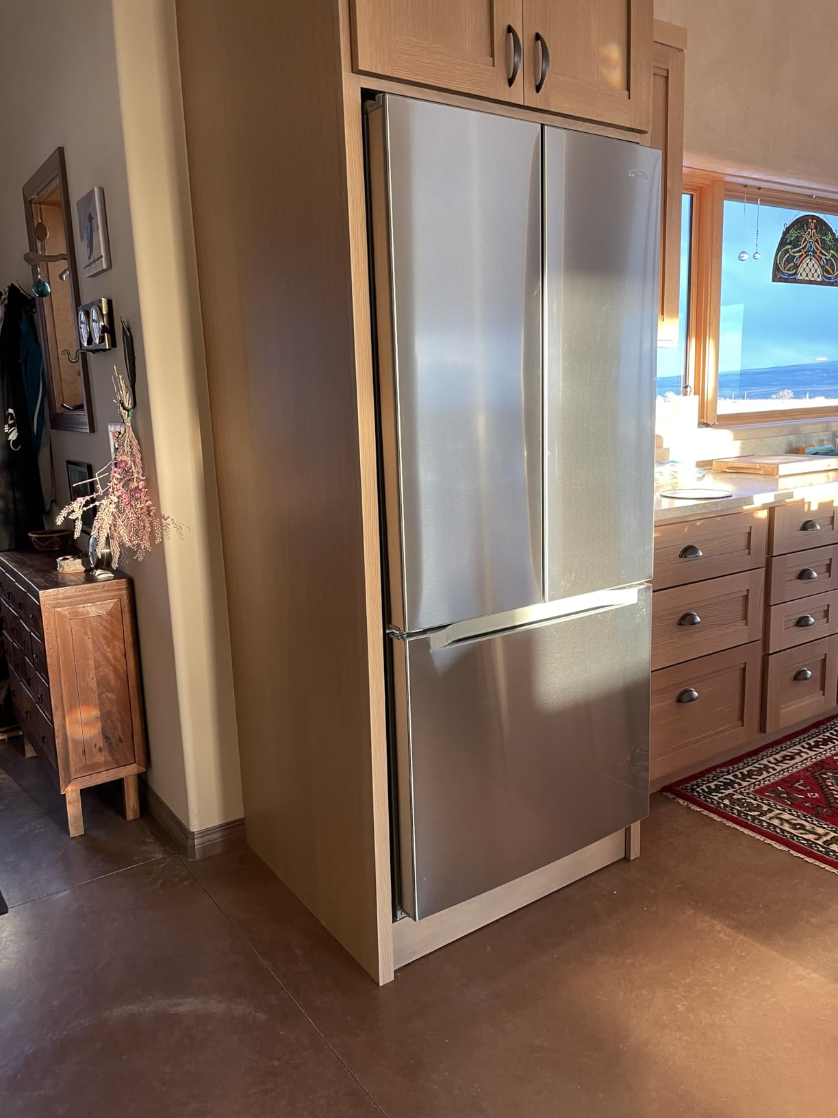 KoolMore 30-Inch and 18.5 cu. ft. Counter Depth French Door Refrigerator with Three Doors and Deep Freezer in Stainless-Steel (KM-RERFDSS-18C) Customer Review KoolMore 30-Inch and 18.5 cu. ft. Counter Depth French Door Refrigerator with Three Doors and Deep Freezer in Stainless-Steel (KM-RERFDSS-18C) - Customer Photo 1
