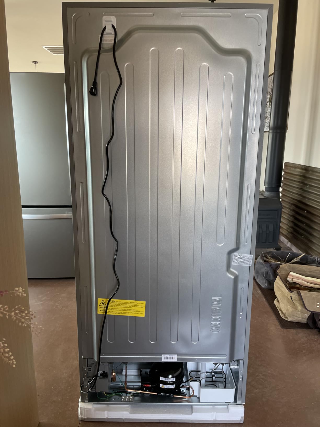 KoolMore 30-Inch and 18.5 cu. ft. Counter Depth French Door Refrigerator with Three Doors and Deep Freezer in Stainless-Steel (KM-RERFDSS-18C) Customer Review KoolMore 30-Inch and 18.5 cu. ft. Counter Depth French Door Refrigerator with Three Doors and Deep Freezer in Stainless-Steel (KM-RERFDSS-18C) - Customer Photo 2