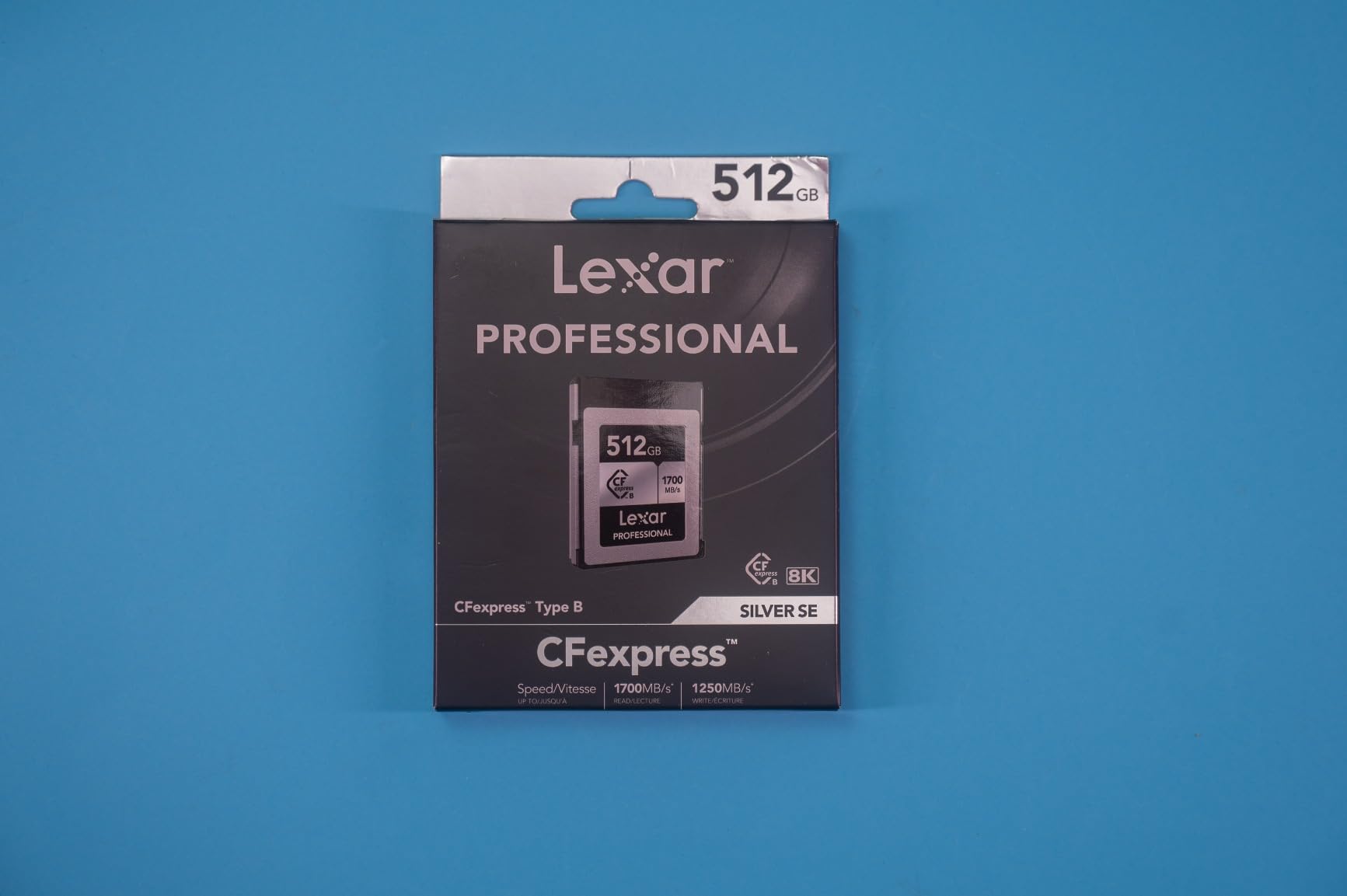 Lexar 512GB Professional Silver SE CFexpress Type B Memory Card - Up to 1700/1250 MB/s, 8K Video - Customer Photo 2