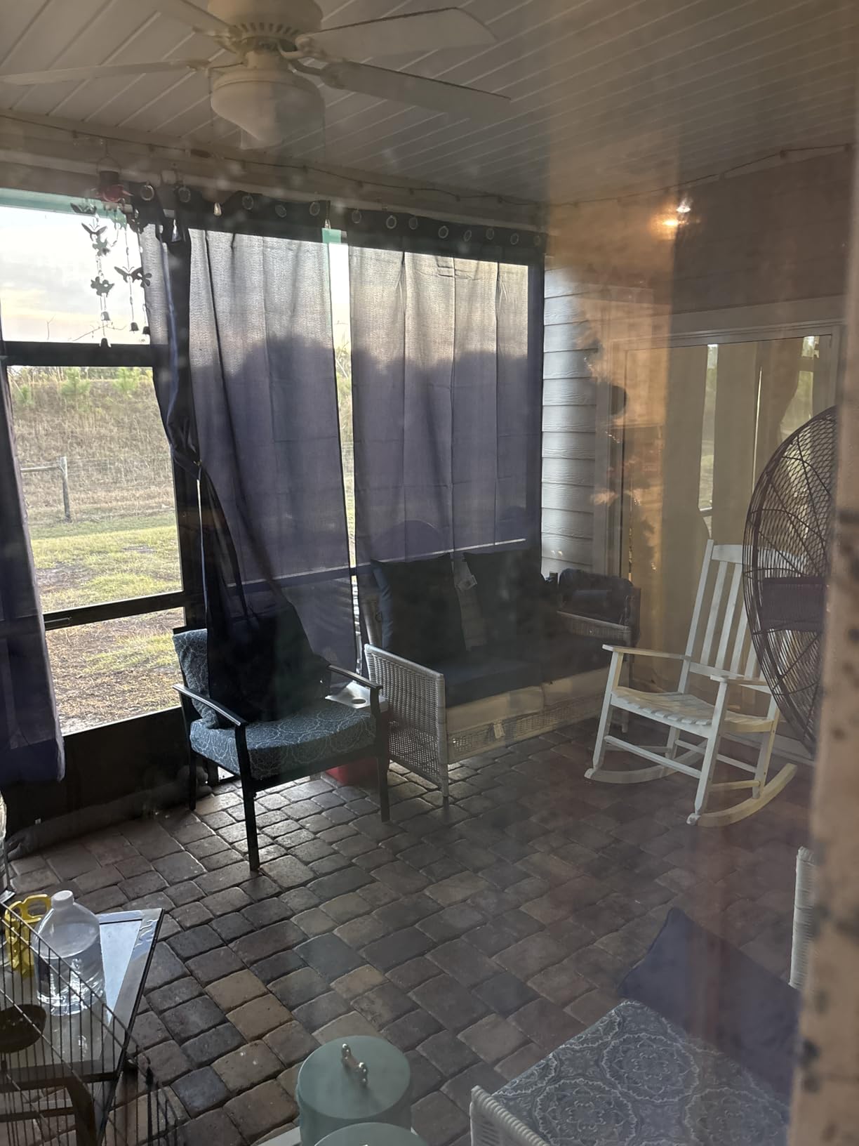 HolidayIdeas Outdoor Curtains for Patio Waterproof, 6 Panels - 54x84 Inches - Weatherproof Privacy Outsides Curtains for Cabana Porch Pergola, Sunlight & UV Blocking (Cream, Grommet Top) Customer Review HolidayIdeas Outdoor Curtains for Patio Waterproof, 6 Panels - 54x84 Inches - Weatherproof Privacy Outsides Curtains for Cabana Porch Pergola, Sunlight & UV Blocking (Cream, Grommet Top) - Customer Photo 2