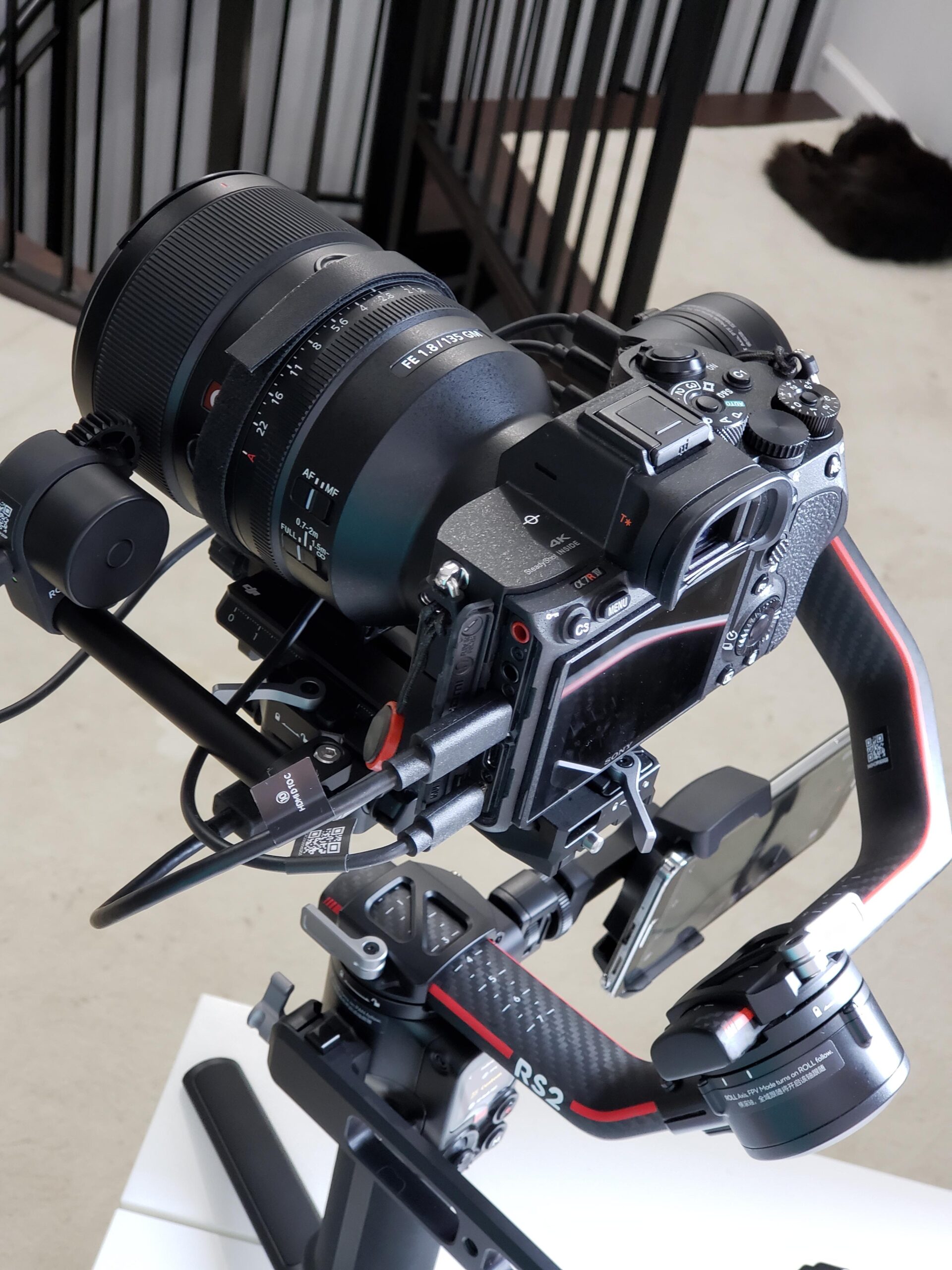 DJI RS 4 Pro, 3-Axis Gimbal Stabilizer for DSLR & Cinema Camera, Canon/Sony/Panasonic/Nikon/Fujifilm, 2nd-Gen Native Vertical Shooting, 4.5kg (10lbs) Payload Customer Review DJI RS 4 Pro, 3-Axis Gimbal Stabilizer for DSLR & Cinema Camera, Canon/Sony/Panasonic/Nikon/Fujifilm, 2nd-Gen Native Vertical Shooting, 4.5kg (10lbs) Payload - Customer Photo 2