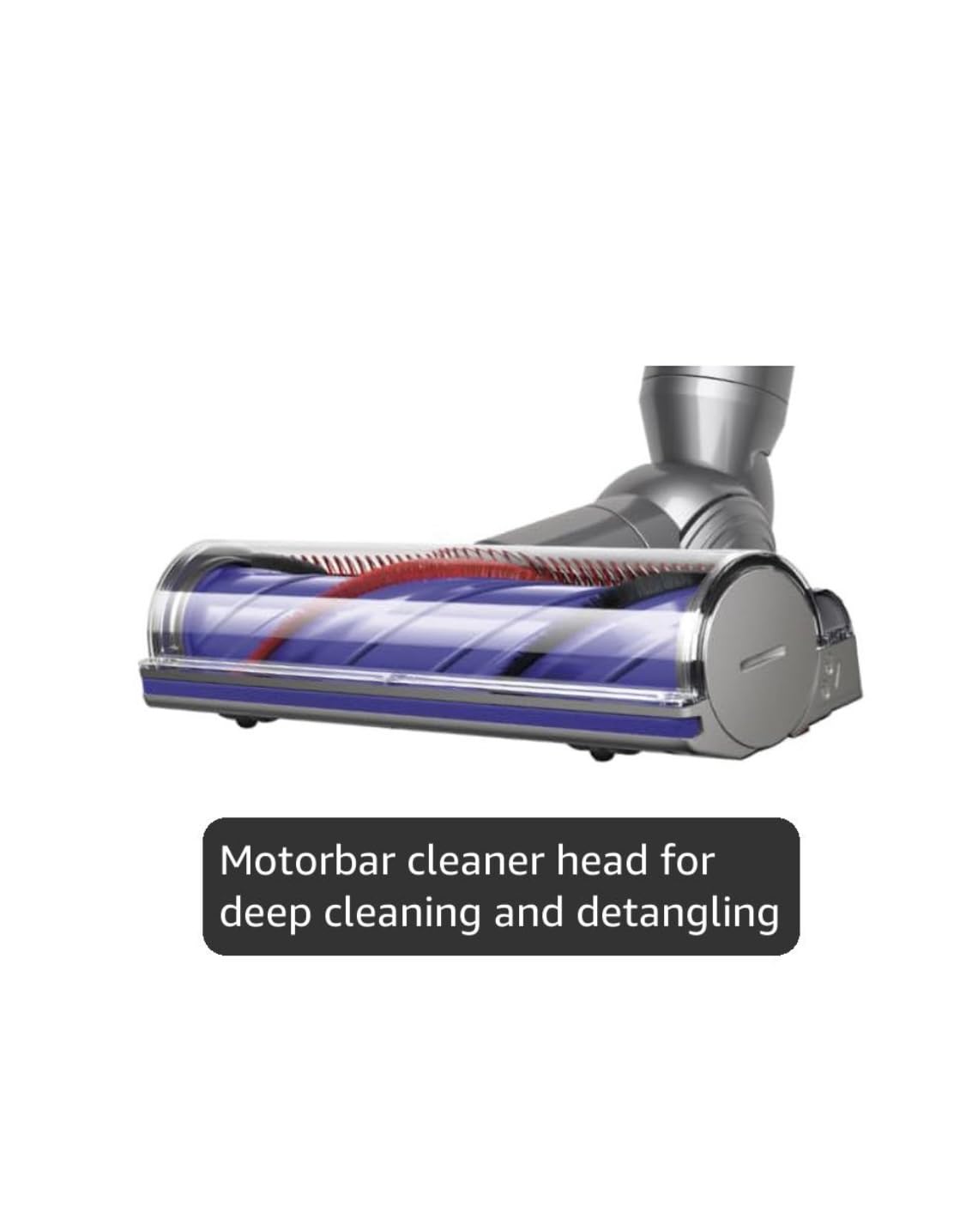 Dyson V8 Plus Cordless Vacuum, Cleans Hard Floors and Carpets, Detangles, Converts to Handheld, 115AW, 2 Power Modes, Up to 40 Minutes Customer Review Dyson V8 Plus Cordless Vacuum, Cleans Hard Floors and Carpets, Detangles, Converts to Handheld, 115AW, 2 Power Modes, Up to 40 Minutes - Customer Photo 1