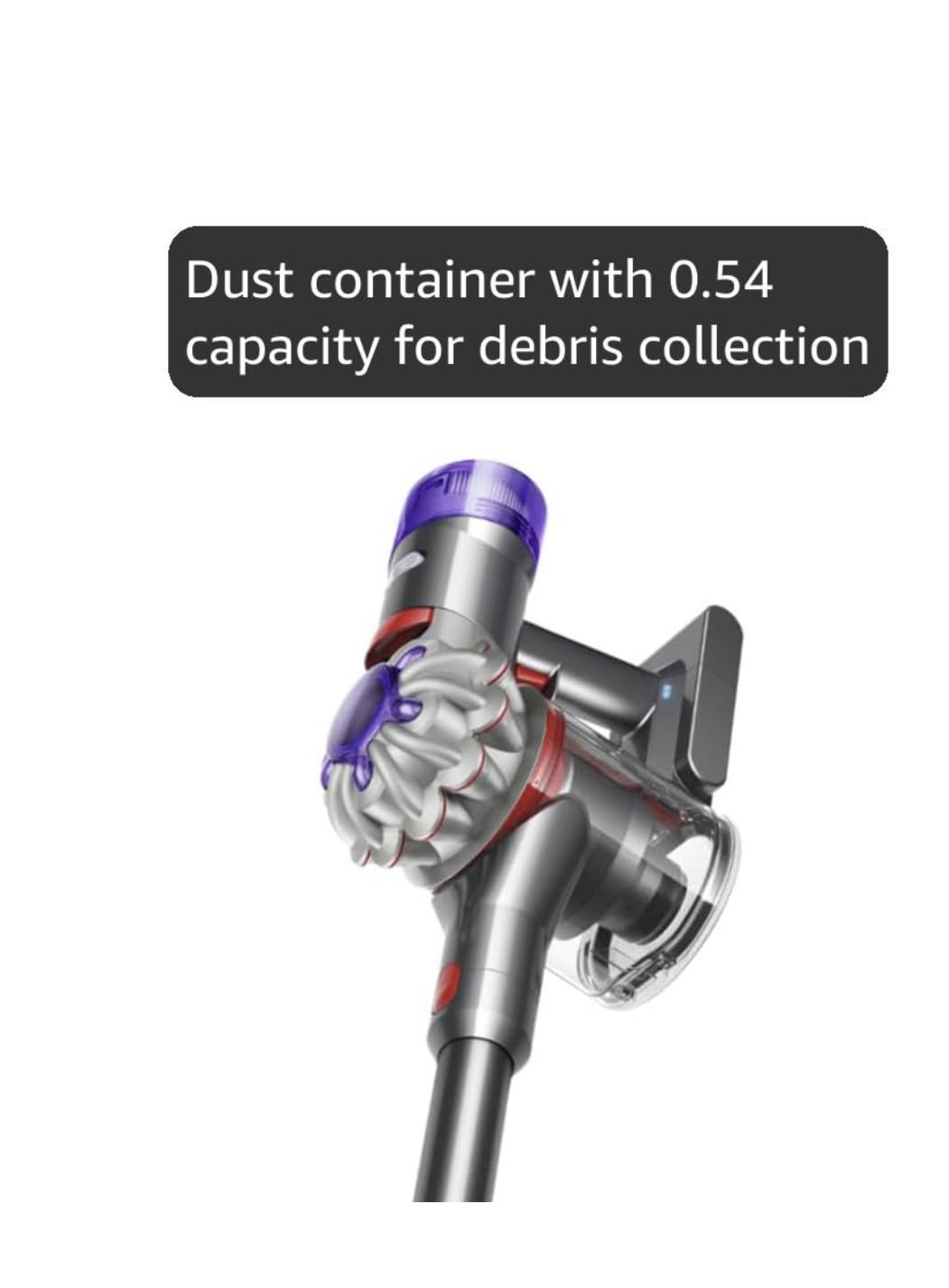Dyson V8 Plus Cordless Vacuum, Cleans Hard Floors and Carpets, Detangles, Converts to Handheld, 115AW, 2 Power Modes, Up to 40 Minutes Customer Review Dyson V8 Plus Cordless Vacuum, Cleans Hard Floors and Carpets, Detangles, Converts to Handheld, 115AW, 2 Power Modes, Up to 40 Minutes - Customer Photo 2