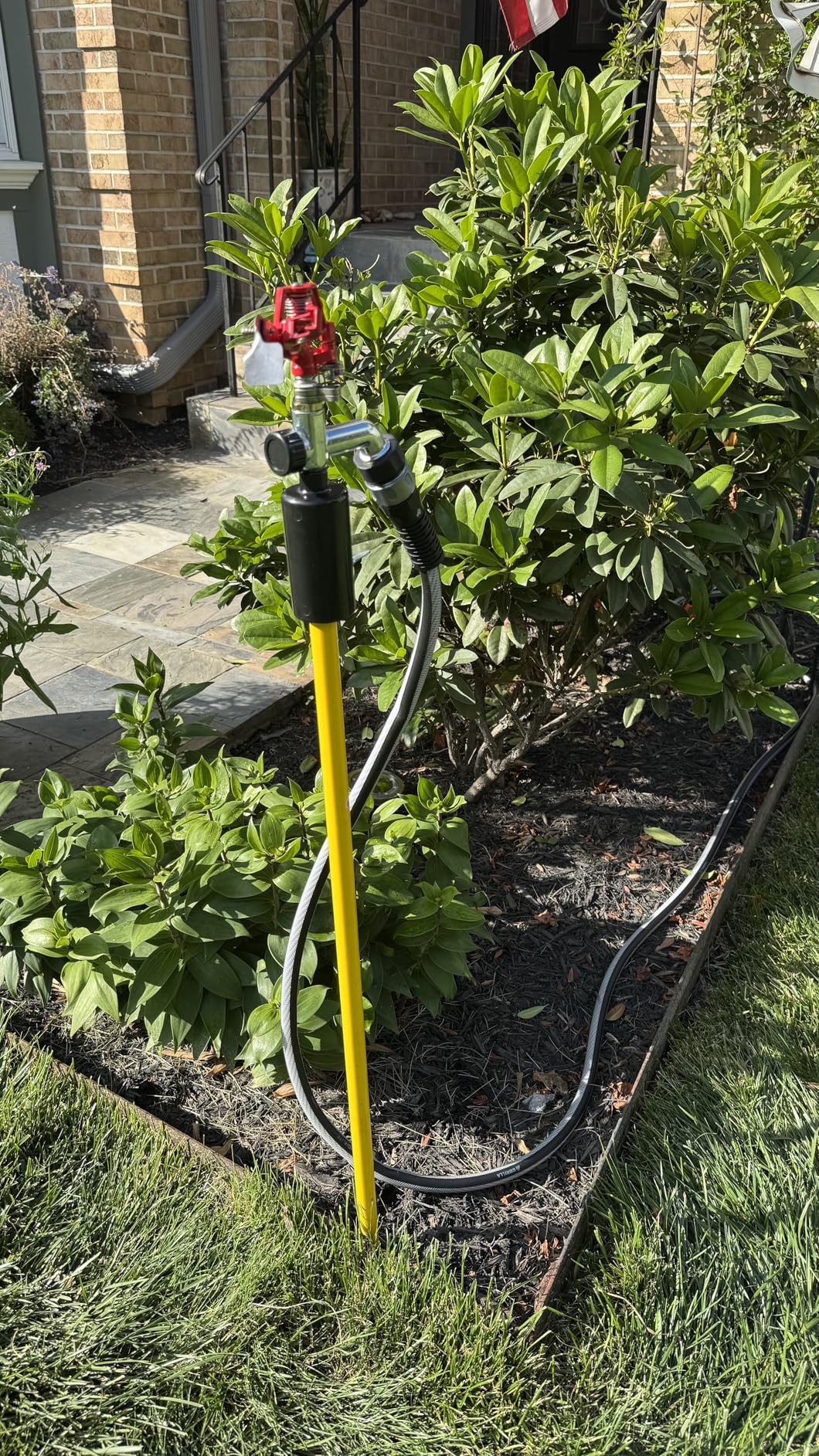 CHAPIN T-Post Impact Sprinkler with 360 Degree Coverage - Heavy-duty metal head for gardens, orchards, food plots and pasture irrigation customer photo 1