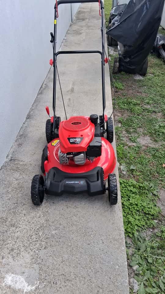 PowerSmart 21 in. Gas Lawn Mower with 144cc OHV Engine, 2-in-1 Push Mower with Mulching & Side-Discharge Customer Review PowerSmart 21 in. Gas Lawn Mower with 144cc OHV Engine, 2-in-1 Push Mower with Mulching & Side-Discharge - Customer Photo 1