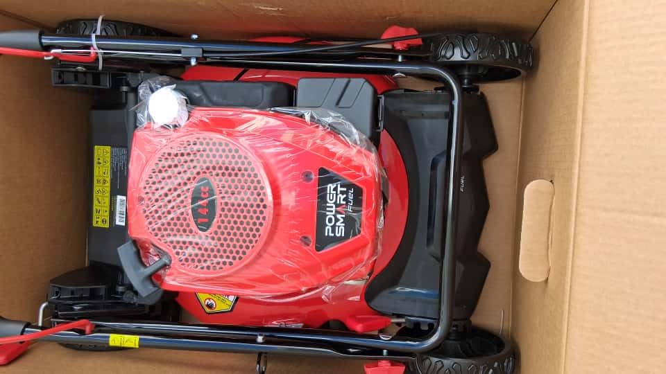 PowerSmart 21 in. Gas Lawn Mower with 144cc OHV Engine, 2-in-1 Push Mower with Mulching & Side-Discharge Customer Review PowerSmart 21 in. Gas Lawn Mower with 144cc OHV Engine, 2-in-1 Push Mower with Mulching & Side-Discharge - Customer Photo 2