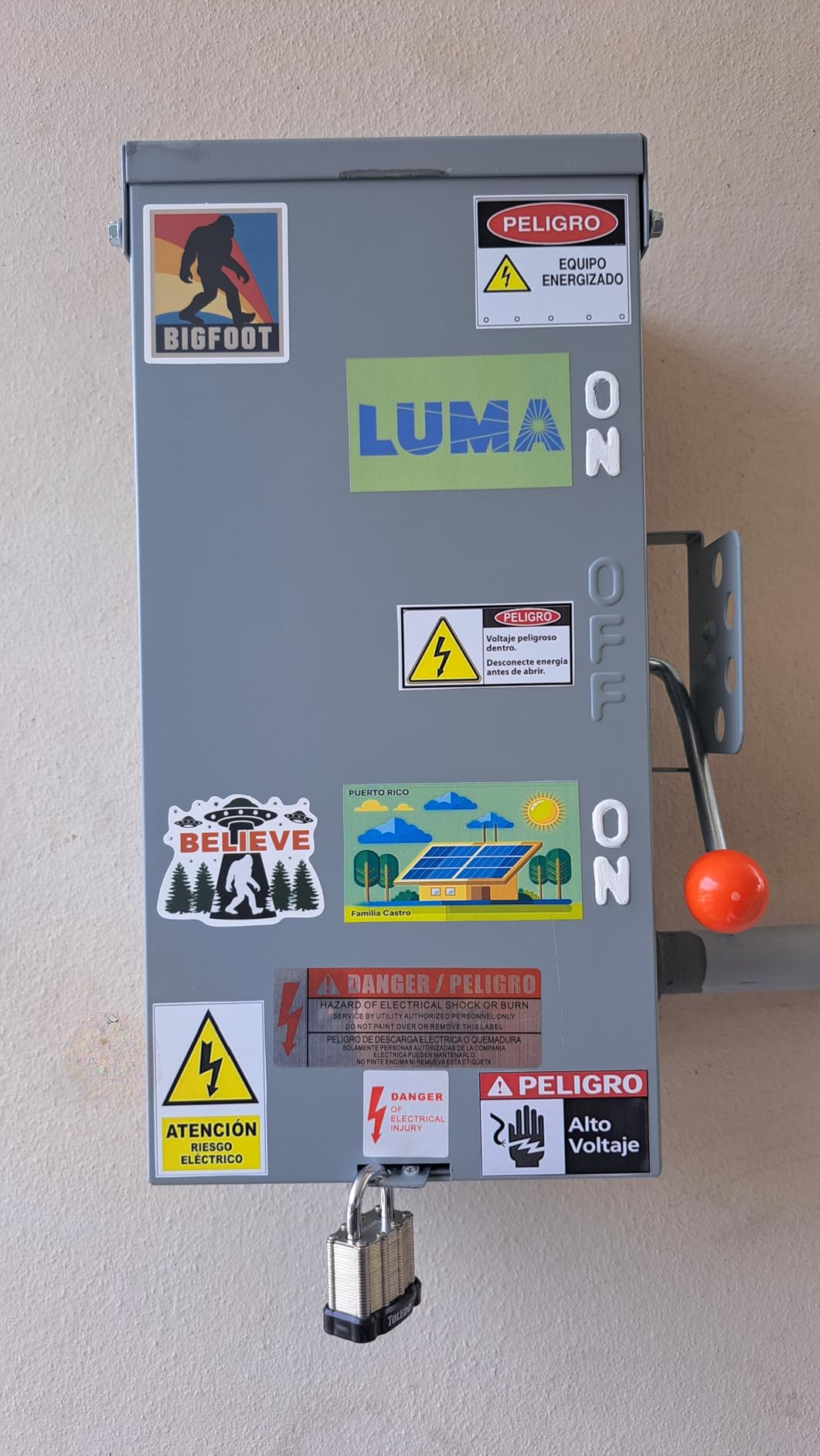 100A Generator Transfer Switch, 24000W Heavy Duty Double Throw Safety Design, 120/240V, NEMA 3R Enclosure for Easy Wiring - Customer Photo 2