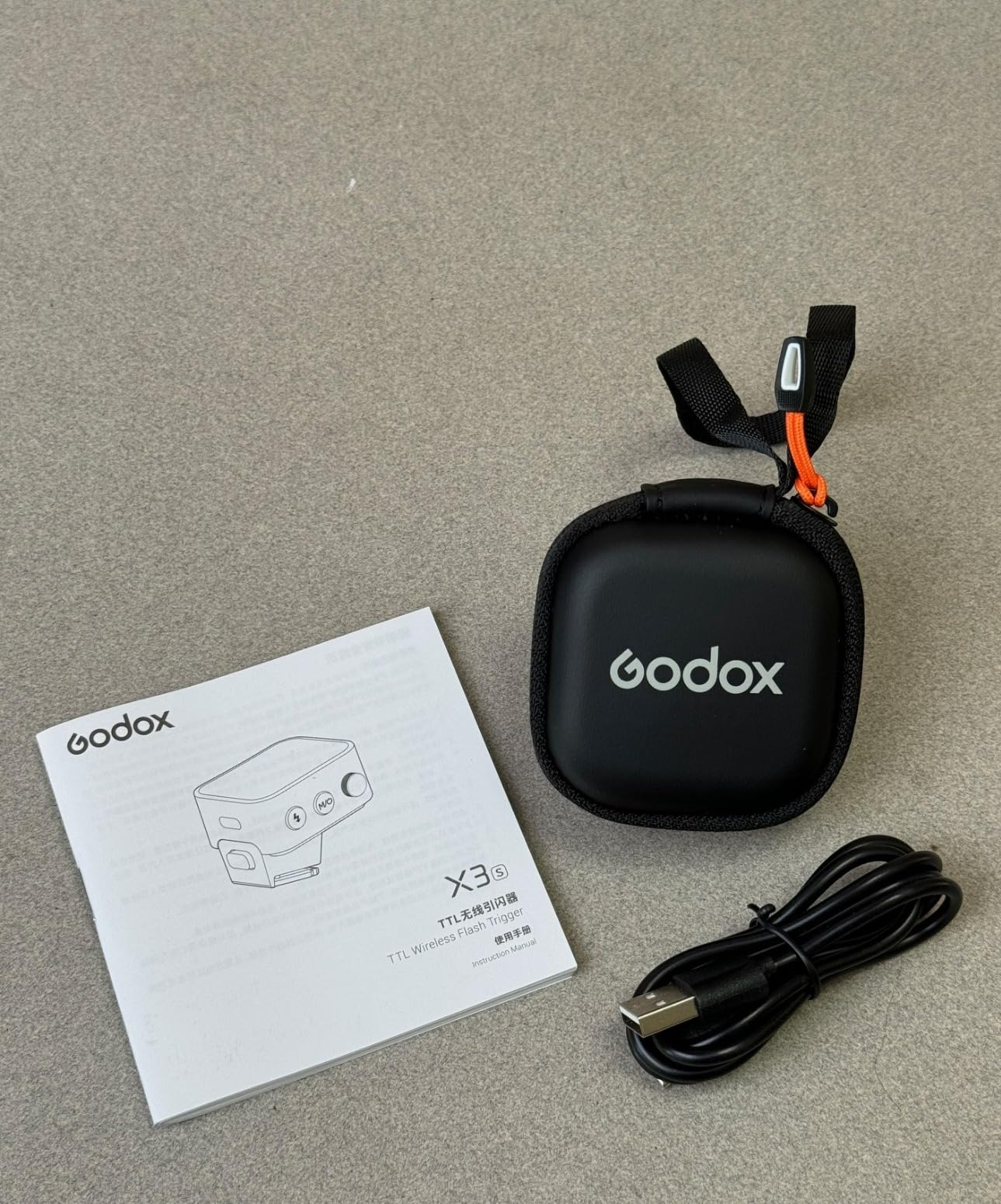 Godox X3C X3 C X3-C TTL Wireless Flash Trigger Compatible for Canon Camera, OLED Touchscreen Flash Transmitter,Built-in Lithium Battery+Quick Charge - Customer Photo 4