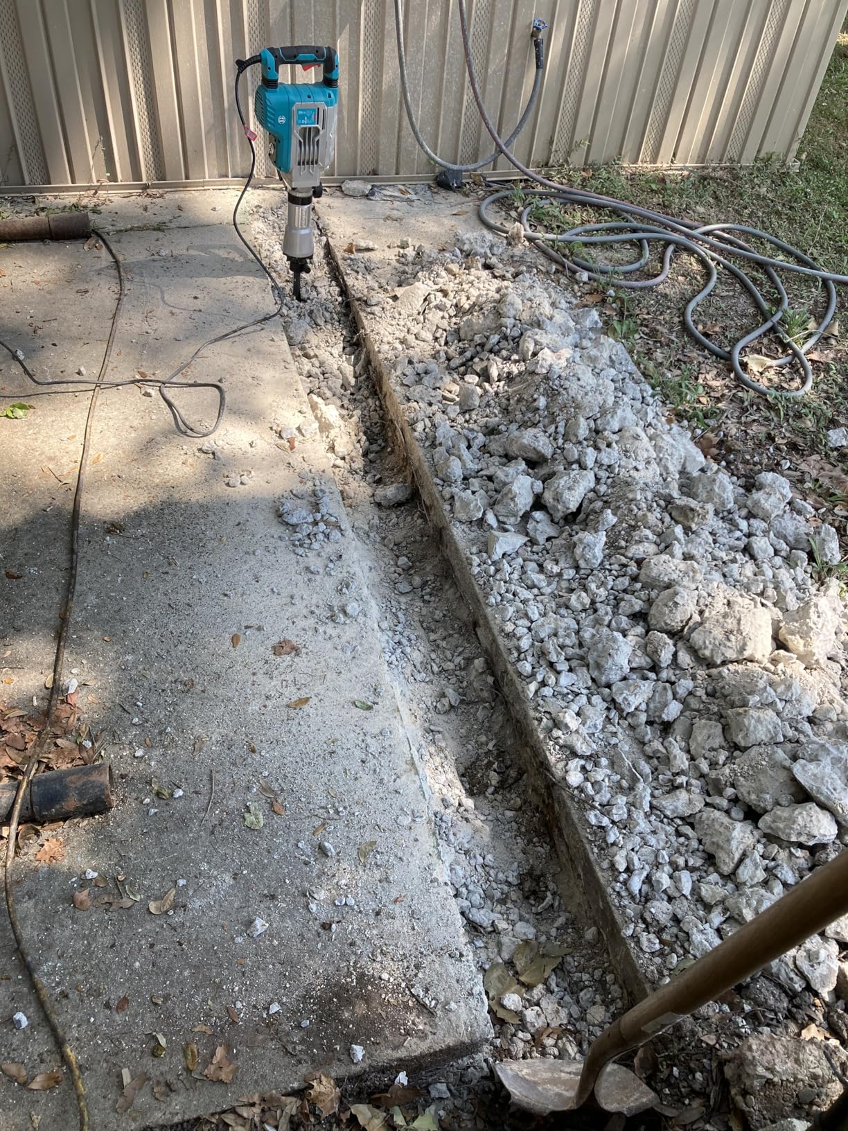 ENEACRO Demolition Jack Hammer 14.5Amp SDS-Hex Concrete Breaker, 65 Joules Heavy Duty Chipping Hammer customer photo 2