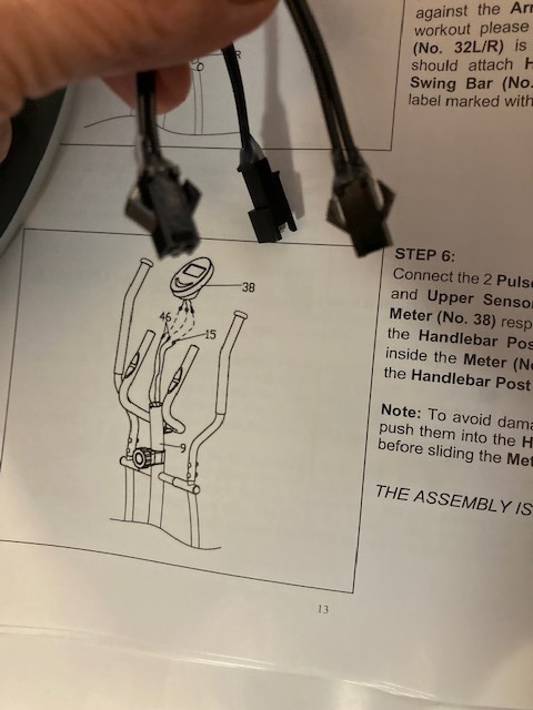Sunny Health & Fitness Smart Upright Elliptical w/Pulse Sensor Built-in, Indoor Full-Body Cross-Training & Cardio Exercise Machine for Home, Free SunnyFit App Connection, Optional Long Stride Length - Customer Photo 1