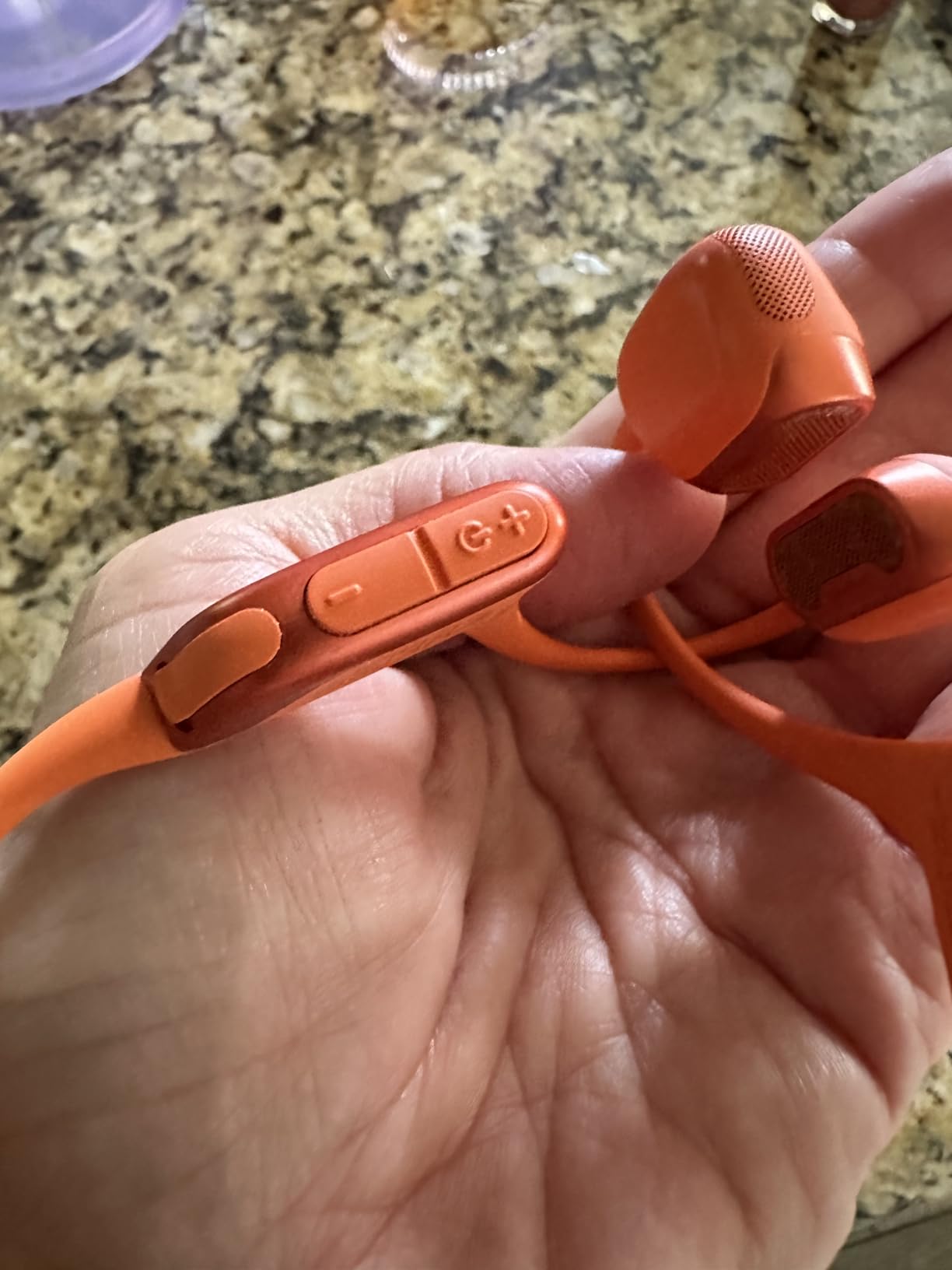 SHOKZ New OpenRun Pro 2- Bone Conduction Headphones, Open-Ear Bluetooth Wireless Sport Earphones for Running, Workouts - Sweat Resistant, Secure Comfortable Fit -Deep Bass, Smart Mic, Reflective Strip - Customer Photo 5