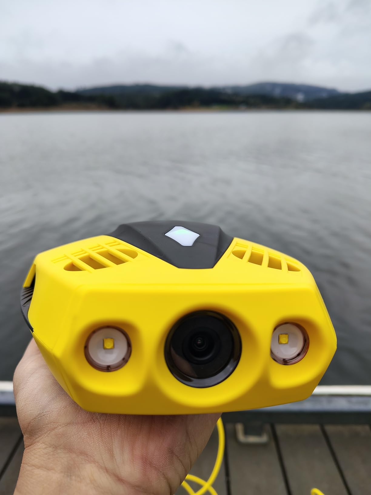 CHASING DORY Underwater Drone - Palm-Sized 1080p Full HD Underwater Drone with Camera for Real Time Viewing, APP Remote Control Customer Review CHASING DORY Underwater Drone - Palm-Sized 1080p Full HD Underwater Drone with Camera for Real Time Viewing, APP Remote Control - Customer Photo 2