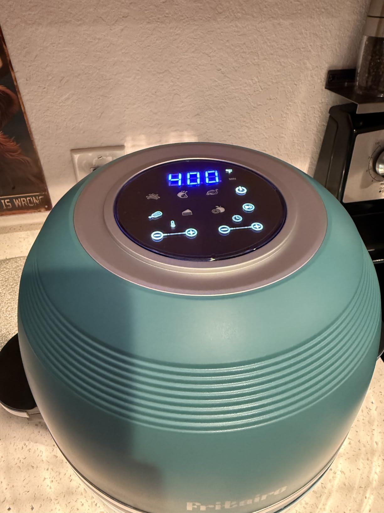 Non Toxic Air Fryer™ - Glass AirFryer 5 Quart w/ 360 Visibility, Self-Cleaning, 400F Vortex Air Fryer for Even Cooking, BPA-Free Teflon Free, 9-in-1 Functions, Rotisserie, Roast, Bake, Black Customer Review Non Toxic Air Fryer™ - Glass AirFryer 5 Quart w/ 360 Visibility, Self-Cleaning, 400F Vortex Air Fryer for Even Cooking, BPA-Free Teflon Free, 9-in-1 Functions, Rotisserie, Roast, Bake, Black - Customer Photo 2