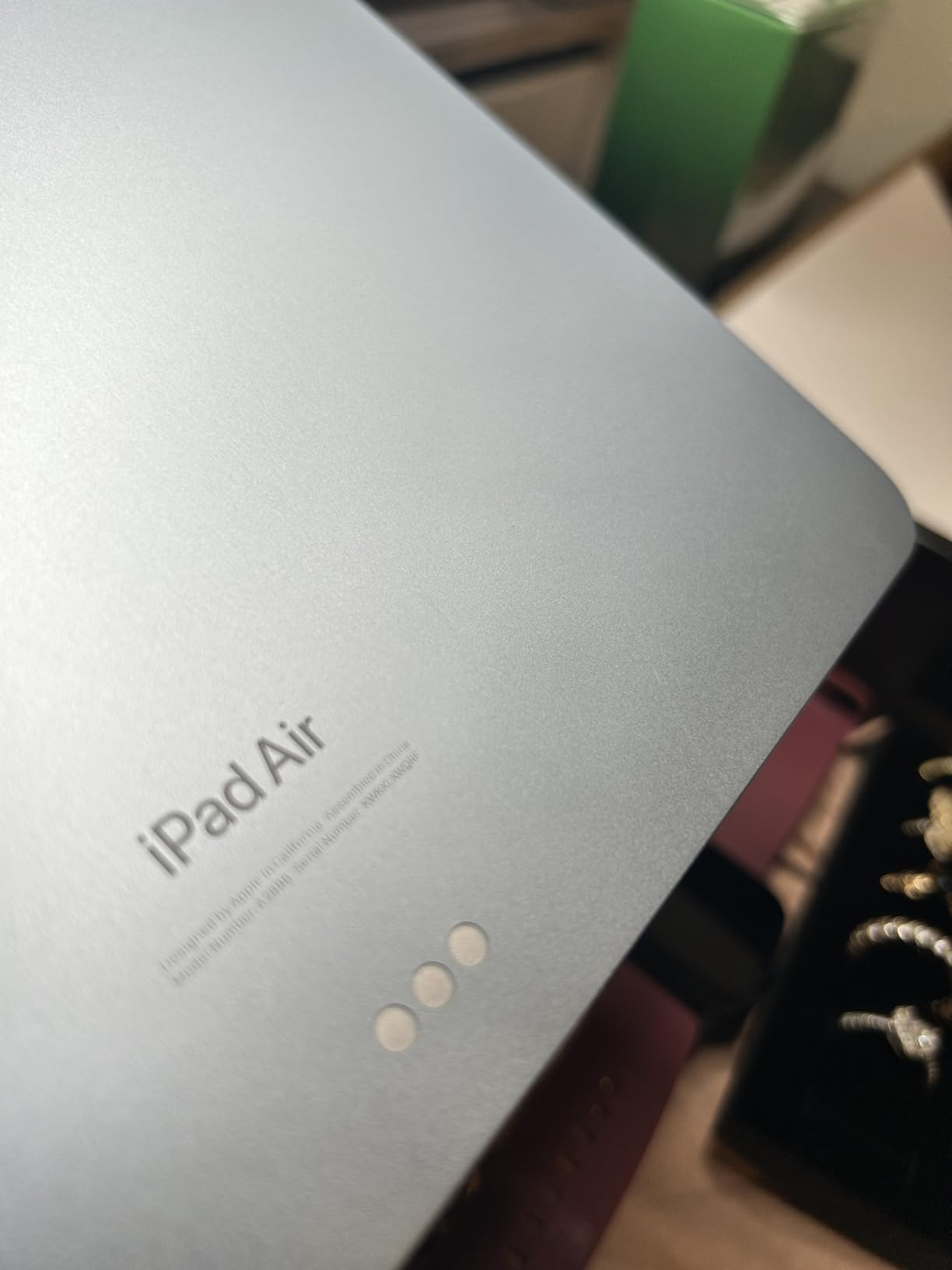 Apple 2024 iPad Air (13-inch, Wi-Fi, 128GB) - Purple (Renewed) - Customer Photo 1
