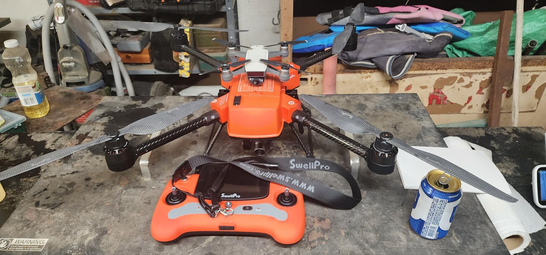 SwellPro FD2 Fisherman MAX Heavy Lift Fishing Drone with 7.0 LBS Bait Capacity, 1.5KM Long Casting Range, IP67 Waterproof Foldable Drone with 4K Camera for Adults Customer Review SwellPro FD2 Fisherman MAX Heavy Lift Fishing Drone with 7.0 LBS Bait Capacity, 1.5KM Long Casting Range, IP67 Waterproof Foldable Drone with 4K Camera for Adults - Customer Photo 2