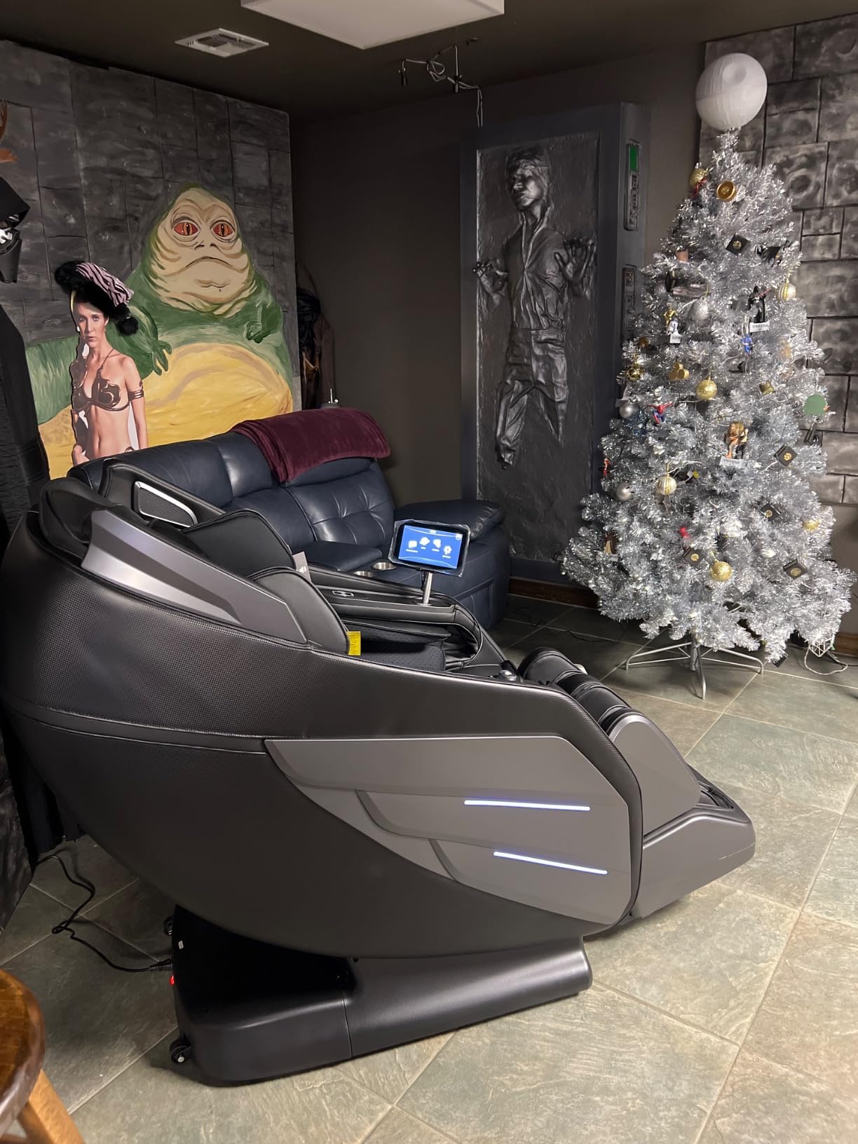 Osaki OS-3D Champ II | Black | Full Body Massage Chair | 3D SL-Track Full Body Massage Chair | Zero Gravity | Lumbar Heating | Touchscreen Controller | Auto Body Scan | Bluetooth Speaker - Customer Photo 1