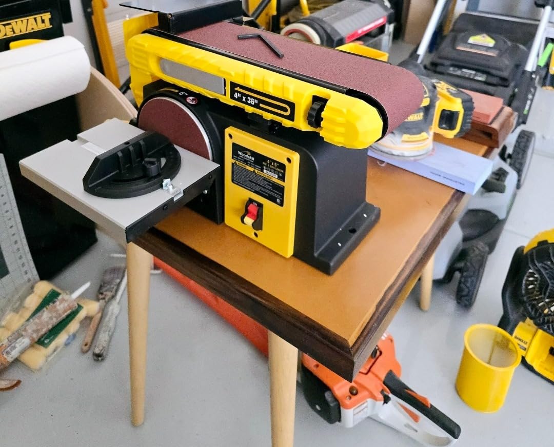 4A Variable Speed Oscillating Belt and Spindle Sander - 4x24