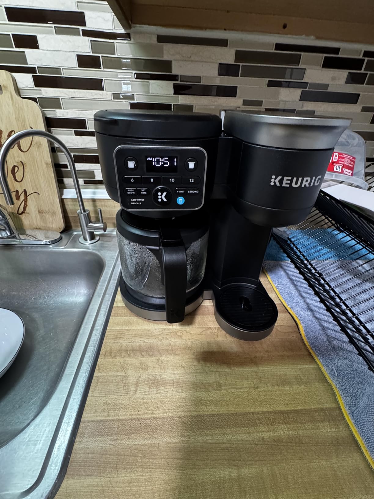 Keurig K-Duo Hot & Iced Single Serve & Carafe Coffee Maker – MultiStream Technology, 72oz Reservoir, Ideal for Holiday Hosting & Gift Giving (Gen 2) - Customer Photo 3