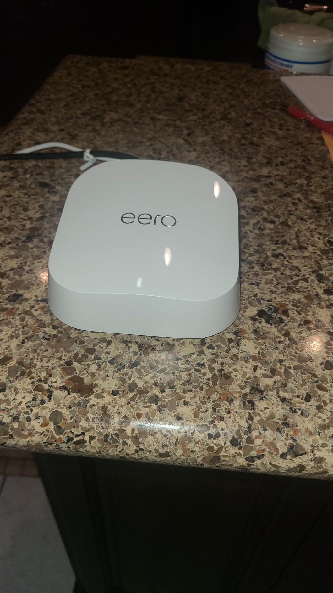 Amazon eero 7 dual-band mesh Wi-Fi 7 router (newest model) - Supports internet plans up to 2.5 Gbps, Coverage up to 6,000 sq. ft., 3-pack Customer Review Amazon eero 7 dual-band mesh Wi-Fi 7 router (newest model) - Supports internet plans up to 2.5 Gbps, Coverage up to 6,000 sq. ft., 3-pack - Customer Photo 1