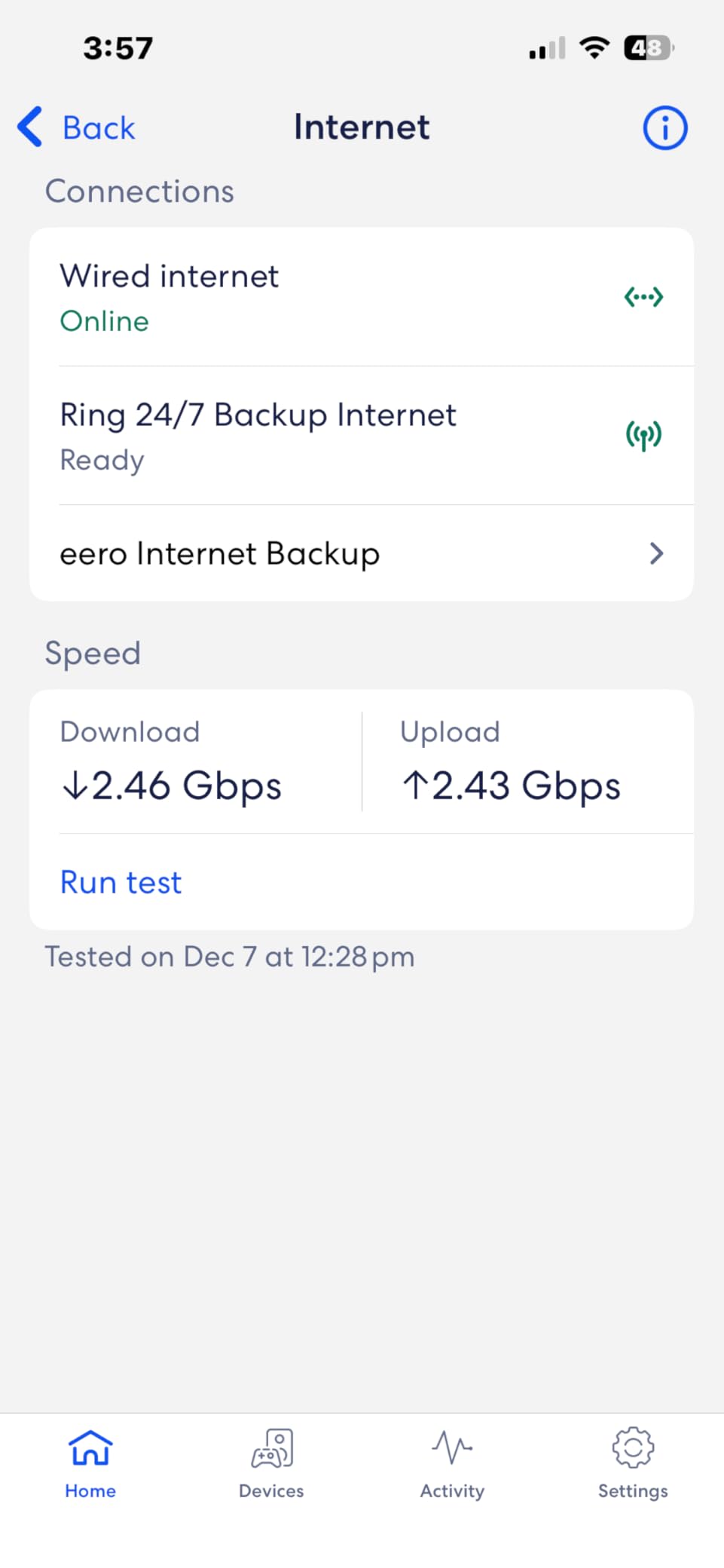 Amazon eero 7 dual-band mesh Wi-Fi 7 router (newest model) - Supports internet plans up to 2.5 Gbps, Coverage up to 6,000 sq. ft., 3-pack Customer Review Amazon eero 7 dual-band mesh Wi-Fi 7 router (newest model) - Supports internet plans up to 2.5 Gbps, Coverage up to 6,000 sq. ft., 3-pack - Customer Photo 2