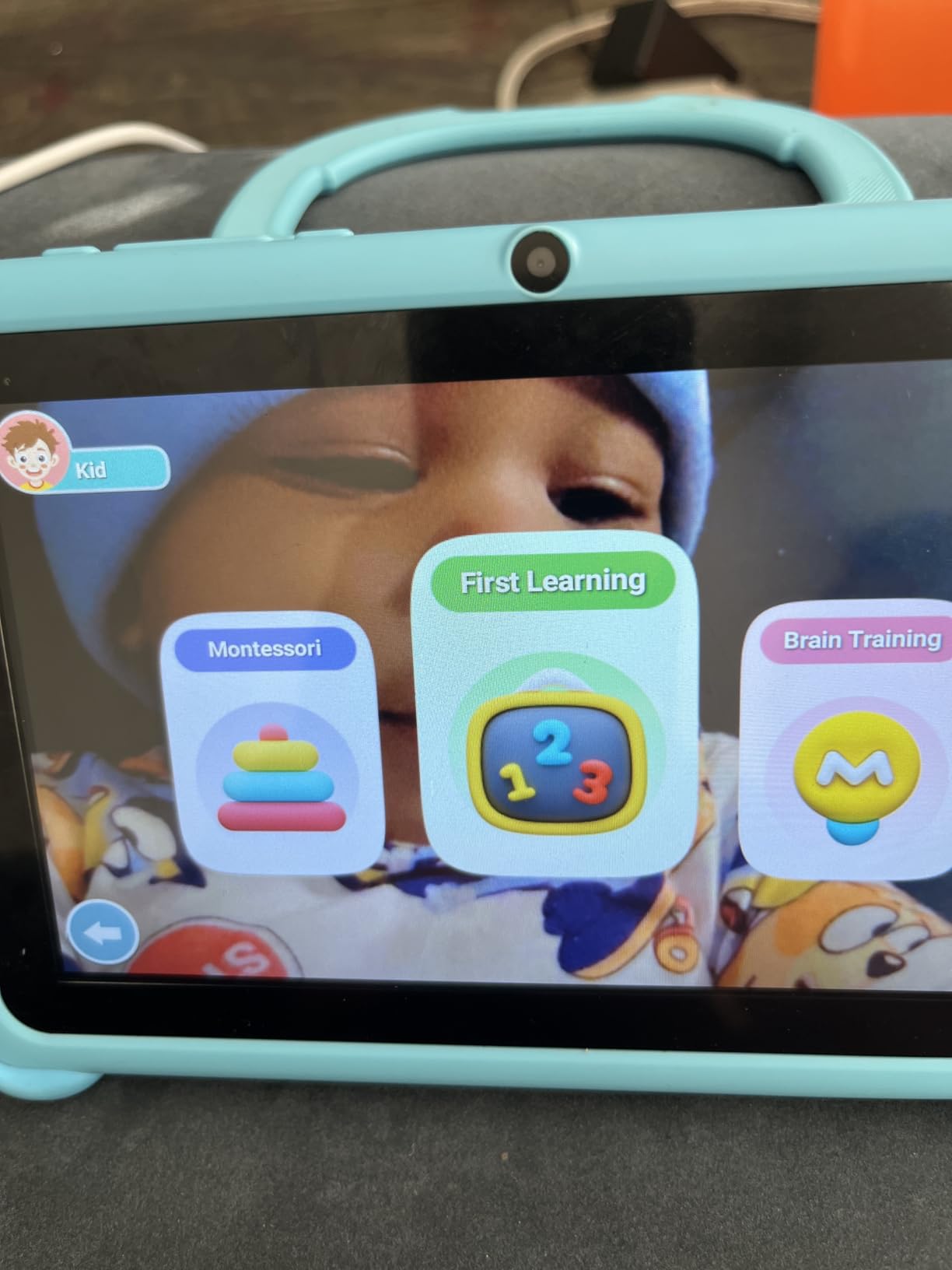 Kids Tablet 7 inch Tablet for Kids 32GB Toddler Tablets with Case Android Kids Learning Tablets with WiFi Youtube Parental Control, Bluetooth, Preinstalled Educational Contents for Girls Boys, Purple - Customer Photo 1