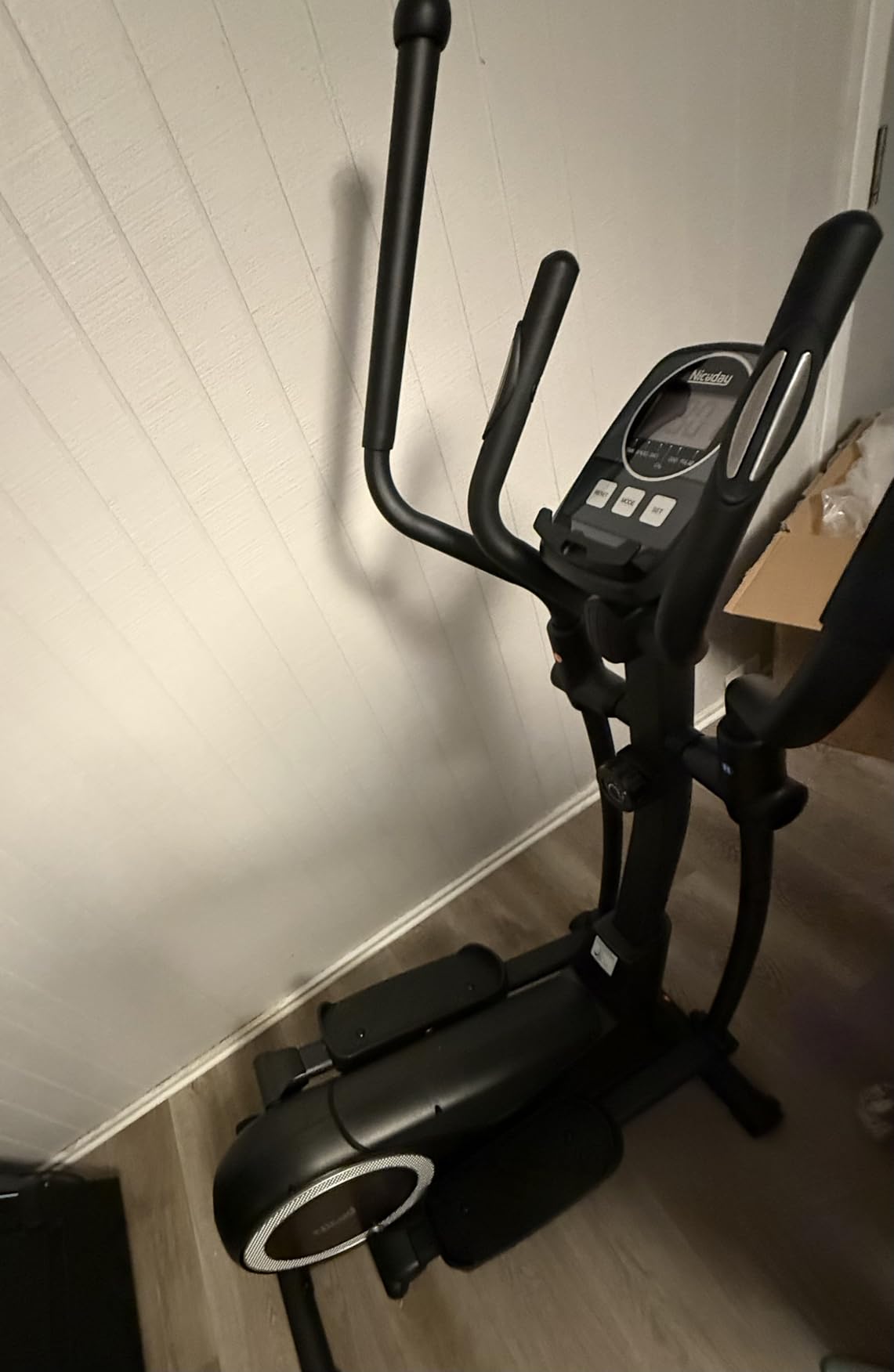 Niceday Elliptical Exercise Machine, Elliptical Machine for Home, Magnetic Elliptical Trainer with 15.5IN-19IN Stride, 16 Resistance Levels, 400LBS Loading Capacity, Support Kinomap APP - Customer Photo 1