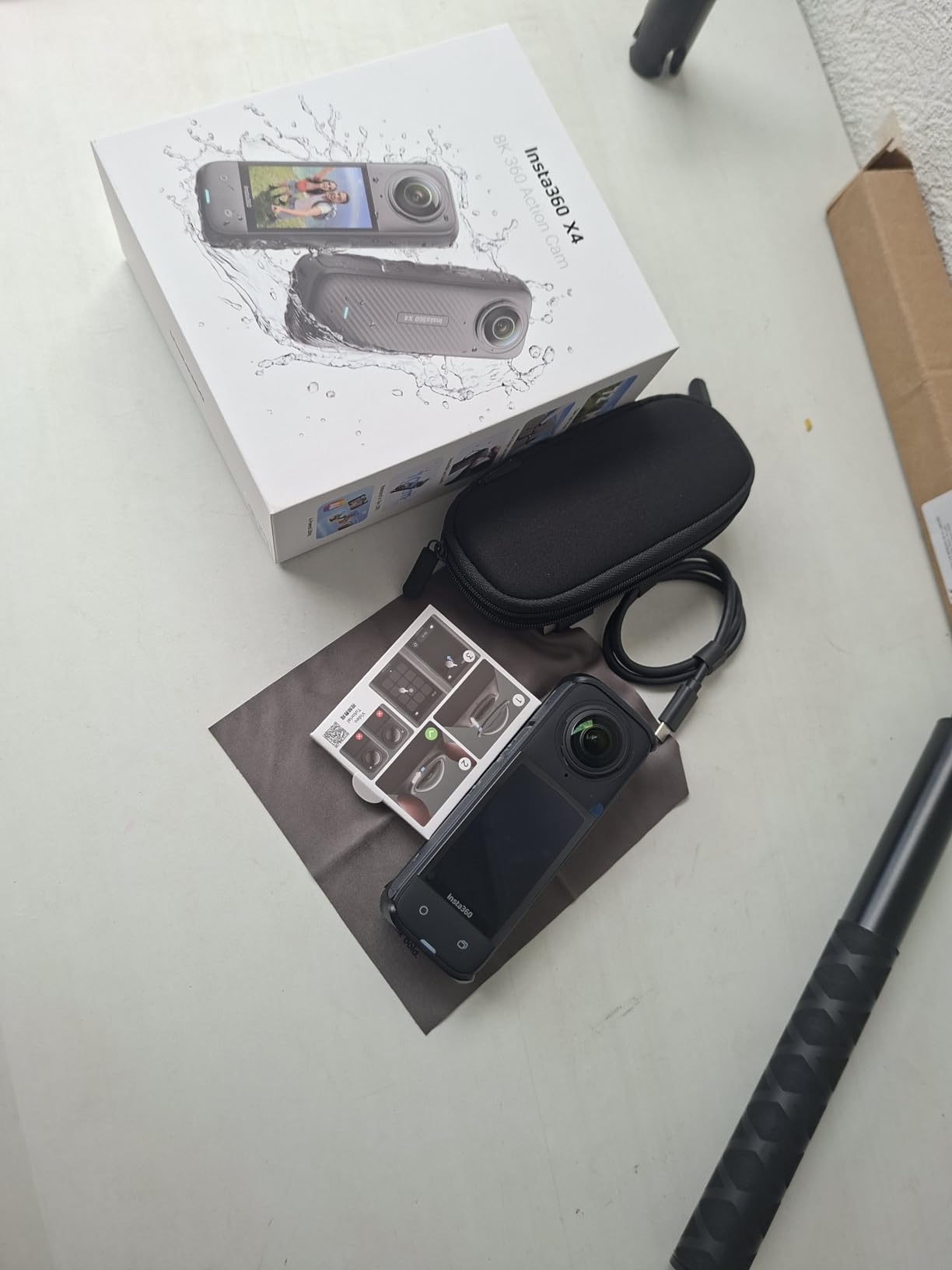 Insta360 X4 Standard Bundle - Waterproof 8K 360 Action Camera, 4K Wide-Angle Video, Invisible Selfie Stick Effect, Removable Lens Guards, 135 Min Battery Life, AI Editing, Stabilization Customer Review Insta360 X4 Standard Bundle - Waterproof 8K 360 Action Camera, 4K Wide-Angle Video, Invisible Selfie Stick Effect, Removable Lens Guards, 135 Min Battery Life, AI Editing, Stabilization - Customer Photo 2