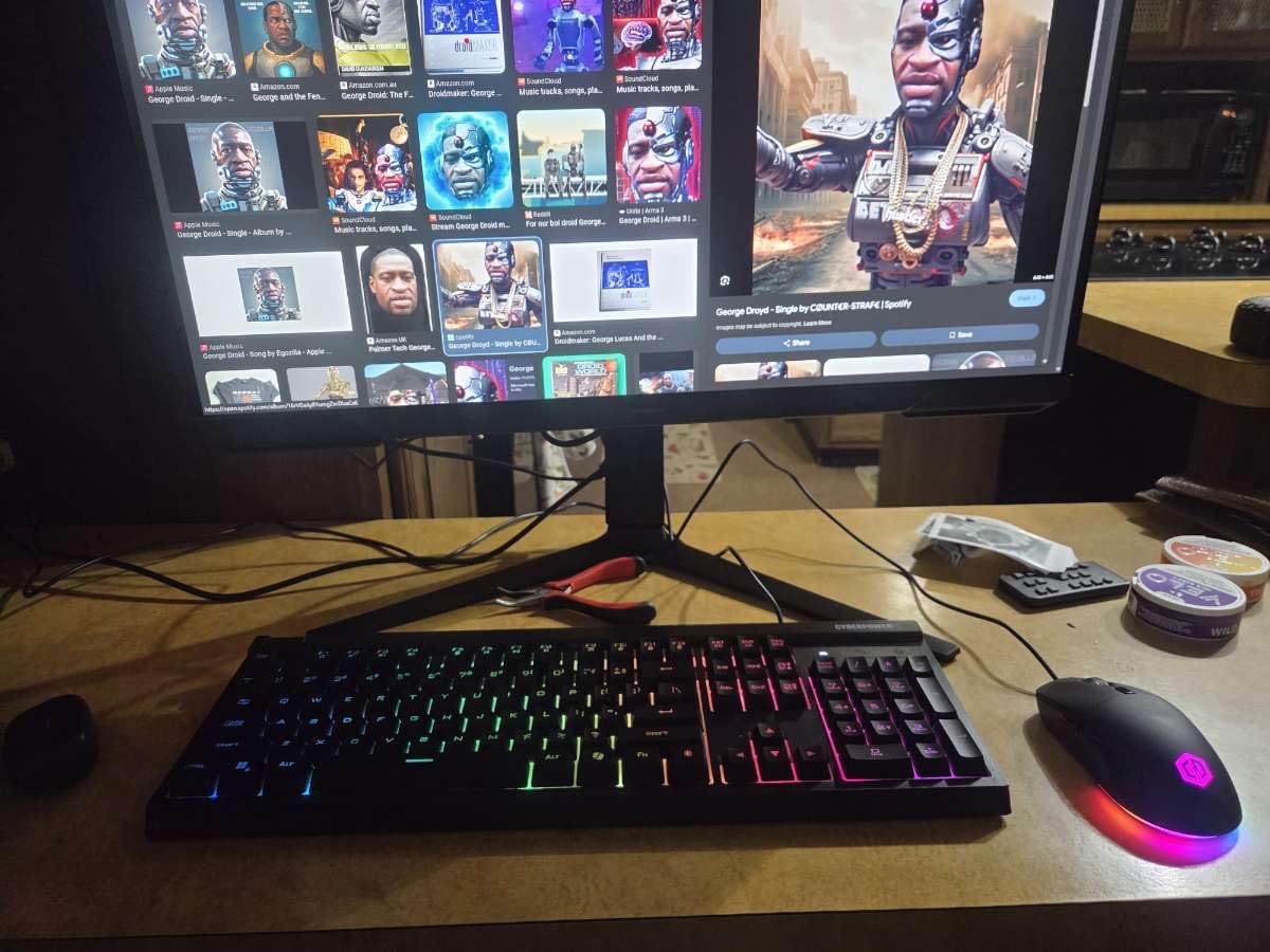 CYBERPOWERPC Gamer Master Gaming PC, AMD Ryzen 5 5500 3.6GHz, Radeon RX 6400 4GB, 16GB DDR4, 500GB PCIe Gen4 SSD, WiFi Ready & Windows 11 Home (GMA3100A) customer photo 1