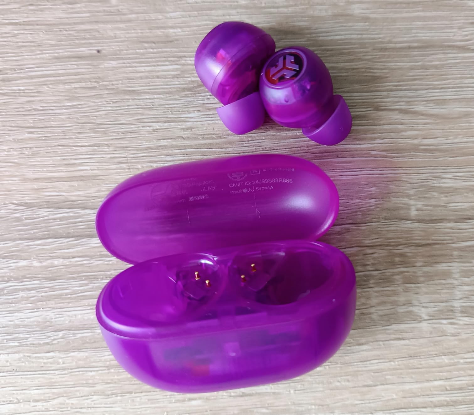 JLab Go Pop ANC True Wireless Earbuds & Charging Case, Black, Active Noise Cancelling, 10mm Drivers, Dual Connect, Customize Your Sound with App, Be Aware Mode, Compact Fit, MEMS Microphone - Customer Photo 1