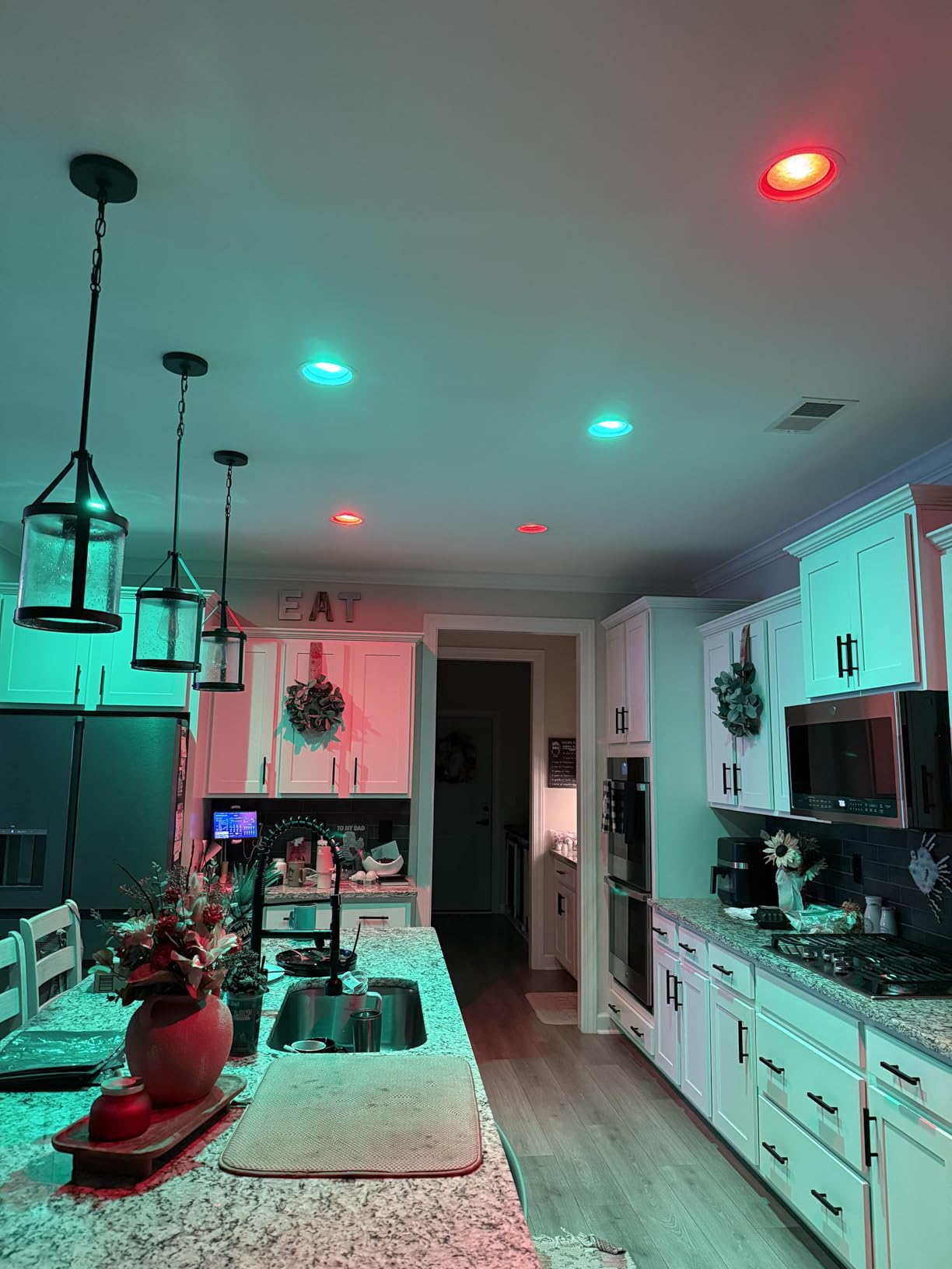 WiZ LED Smart Light Bulbs, Sunset to Sunrise Automation + Motion Detection + Control with Voice or App, Full Color A19 60W 800LM E26 Indoor, Matter Compatible - 1 Pack Customer Review WiZ LED Smart Light Bulbs, Sunset to Sunrise Automation + Motion Detection + Control with Voice or App, Full Color A19 60W 800LM E26 Indoor, Matter Compatible - 1 Pack - Customer Photo 2
