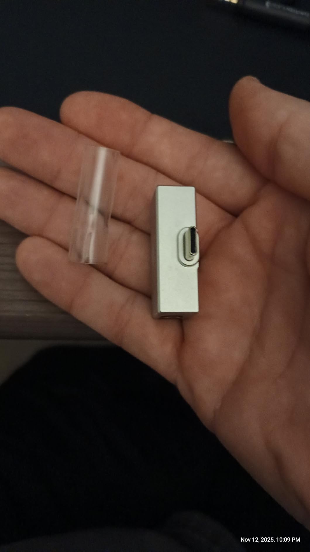 Linsoul Kiwi Ears Allegro Mini Portable IEM DAC, in Ear Monitor Amplifier, USB C to 3.5/4.4mm Output, with Custom Chip, High Resolution 32bit/384kHz, HiFi Earbuds Amp for Phone/PC (Silver) - Customer Photo 2