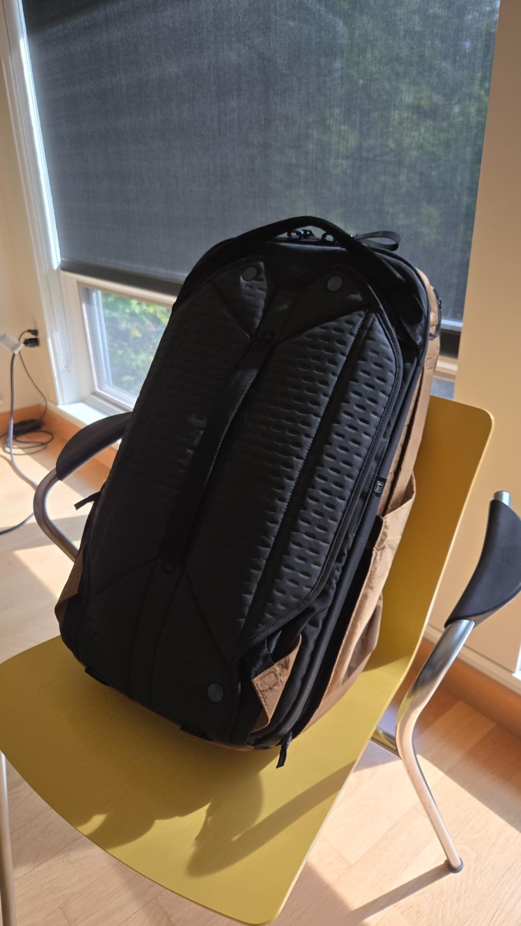 Peak Design Travel Backpack 45L, Black, Expandable 35-45L Design, Rear and Top Access, Weatherproof Shell, Laptop Sleeve, Ideal for Travel or Everyday Carry, Versatile Backpack for Men and Women - Customer Photo 2