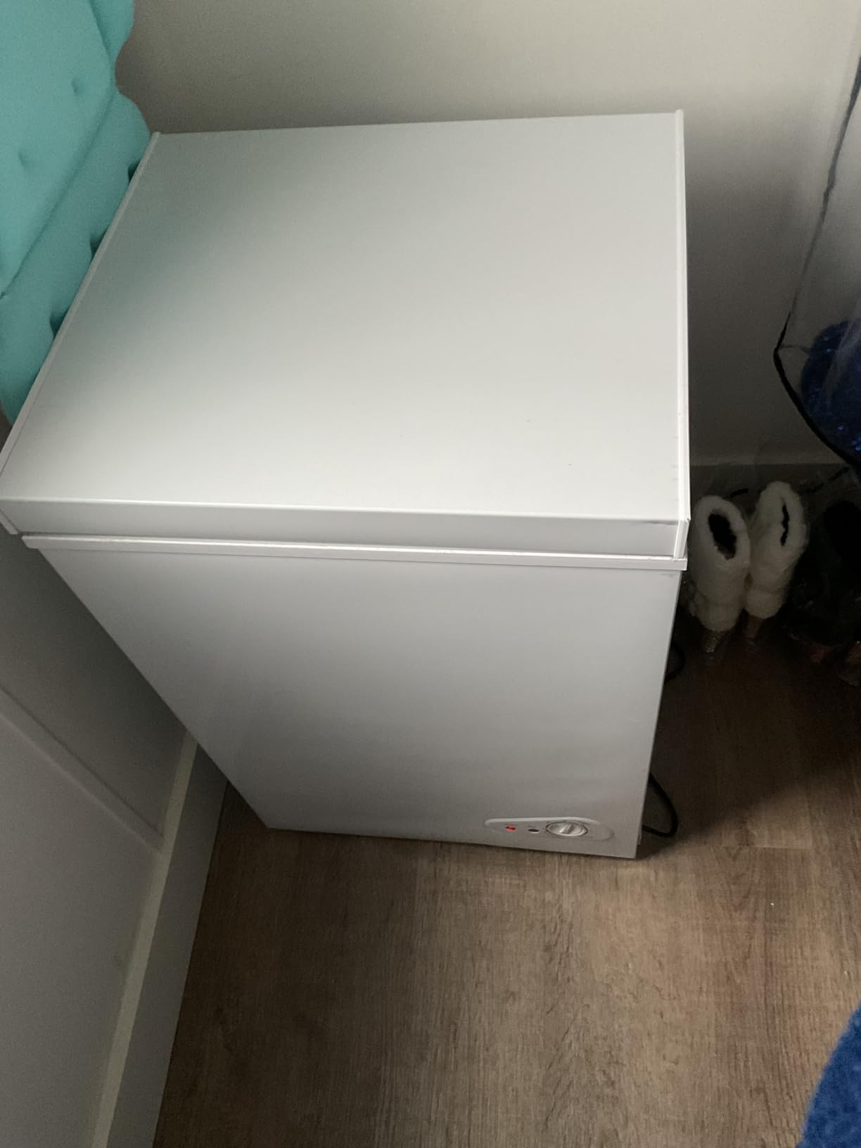 7.0 Cu Ft Chest Freezer - Energy Efficient & Quiet Mini Freezer with Adjustable Thermostat - Compact Deep Freezer for Home, Apartment, and Garage - Removable Basket & Defrost Drain Customer Review 7.0 Cu Ft Chest Freezer - Energy Efficient & Quiet Mini Freezer with Adjustable Thermostat - Compact Deep Freezer for Home, Apartment, and Garage - Removable Basket & Defrost Drain - Customer Photo 1