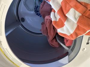Kenmore 8.0 cu. ft. Front Load Electric Dryer with Wrinkle Guard & Accela Steam to Reduce Wrinkles, Static & Odors - Smart Sensor Drying - LED - ENERGY STAR Certified - Metallic Silver - Customer Photo 2