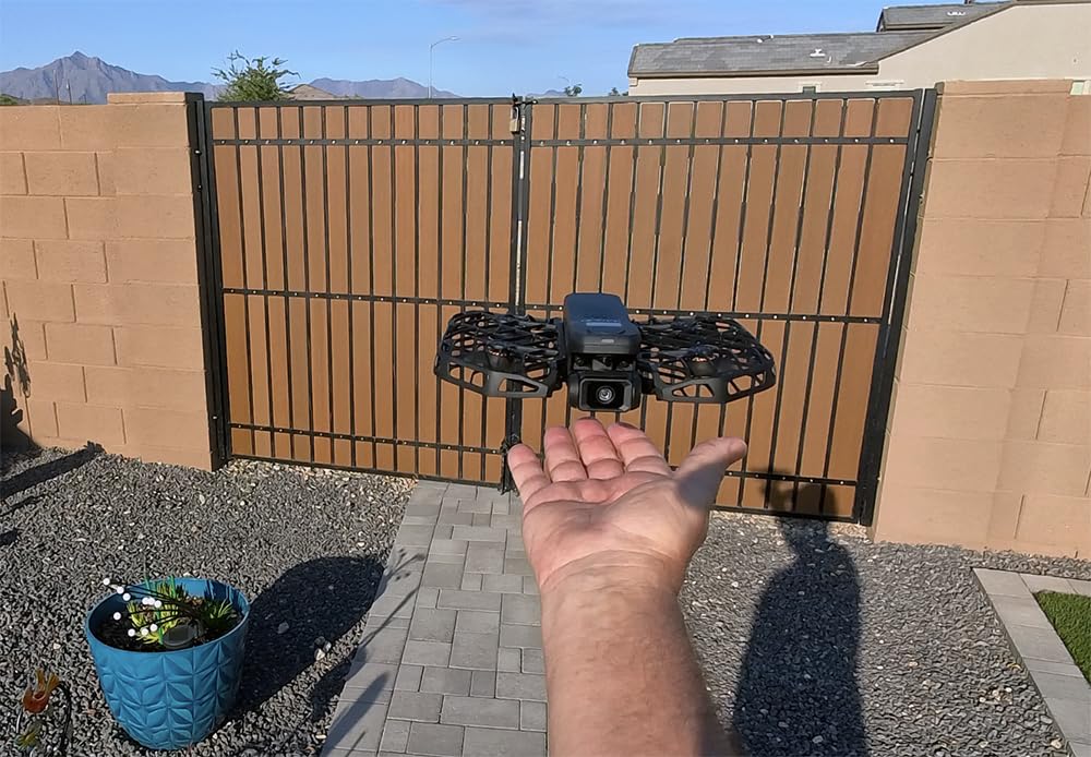 HOVERAir X1 PRO 4K Drone with Camera, Foldable Action Flying Camera with 42 KM/H Follow Speed, 10+ Fully Automatic Flight Modes, Fly Anywhere with OmniTerrain, SmoothCapture 2.0(Basic Combo) - Customer Photo 2