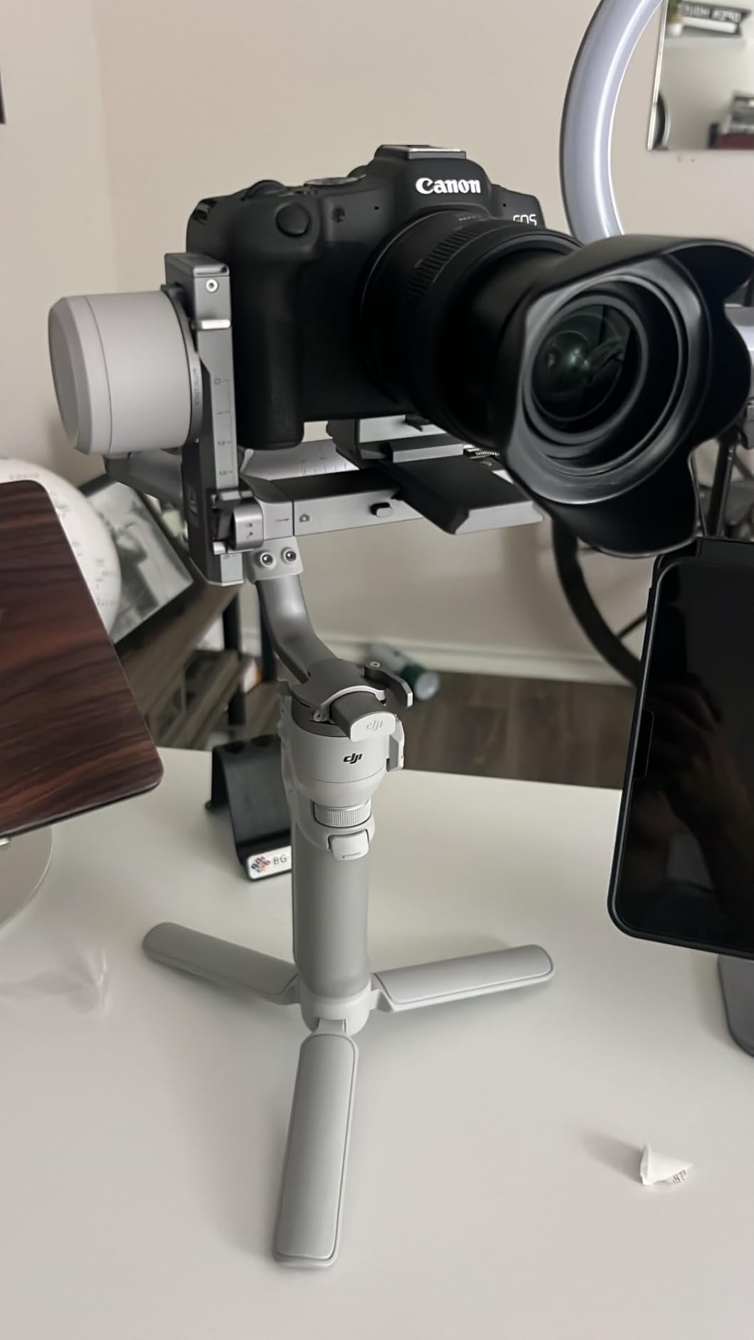 DJI RS 4 Mini Combo, Gimbal Stabilizer for Cameras Canon/Sony/Panasonic/Nikon/Fujifilm, Auto Axis Locks, Intelligent Tracking, 2kg/4.4lbs Payload, Briefcase Handle Customer Review DJI RS 4 Mini Combo, Gimbal Stabilizer for Cameras Canon/Sony/Panasonic/Nikon/Fujifilm, Auto Axis Locks, Intelligent Tracking, 2kg/4.4lbs Payload, Briefcase Handle - Customer Photo 2