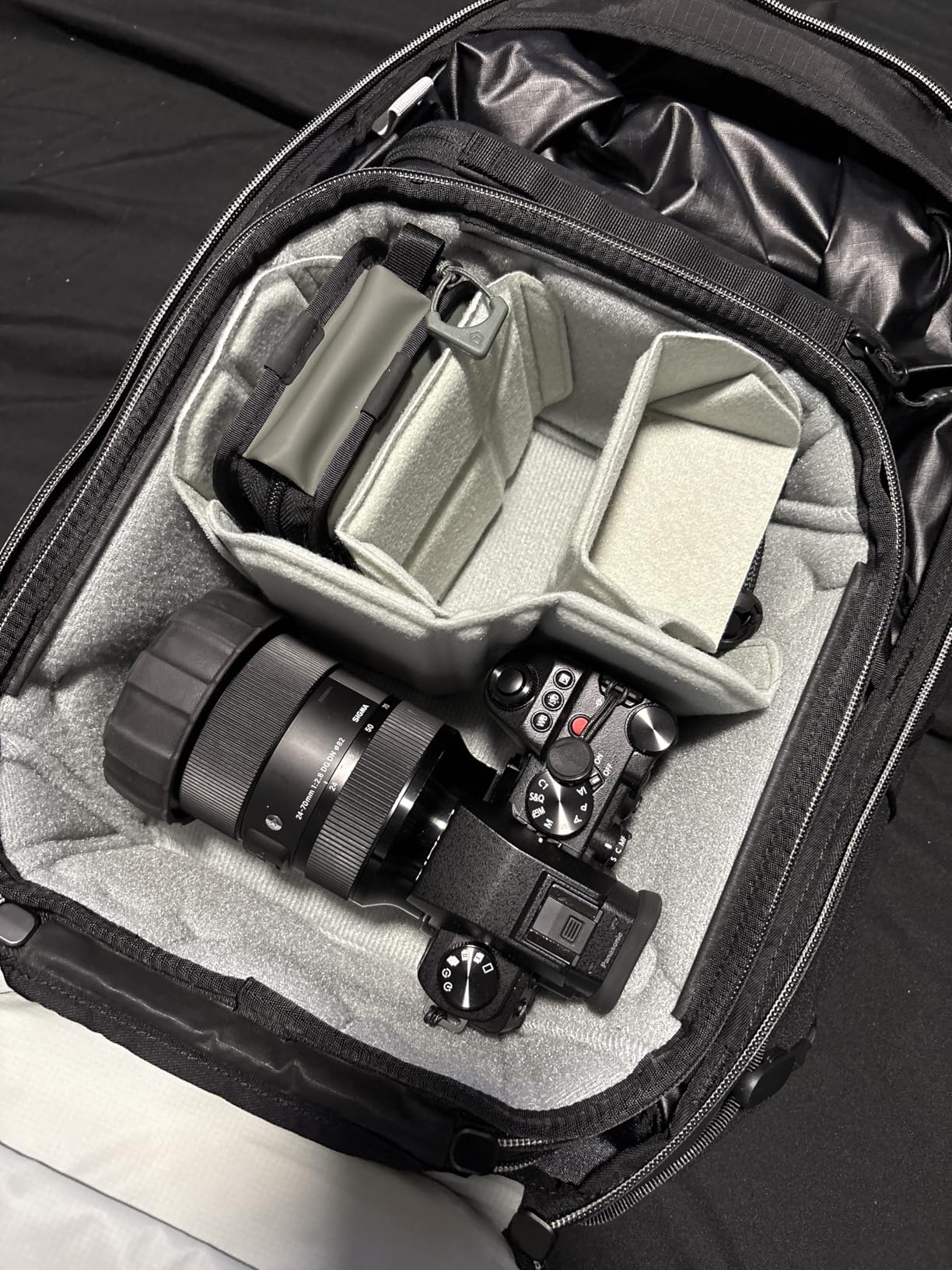 Peak Design Outdoor Backpack 45L, Black, Lightweight Internally-Framed Backpack, Ultra Cinch Roll-Top Design, Ideal for Hikes, Camera Carry and Travel, Versatile Backpack for Men and Women - Customer Photo 1