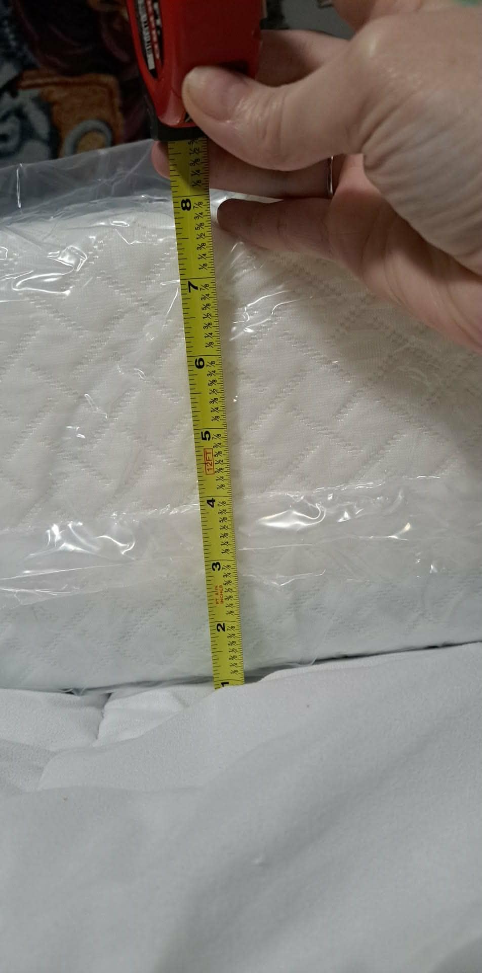 EGOHOME Full Size Memory Foam Mattress, 8 Inch Bed Mattress in A Box with Cooling Green Tea Gel, Pressure Relief with Medium Firm Support, CertiPUR-US Certified, 75''L x 54''W Customer Review EGOHOME Full Size Memory Foam Mattress, 8 Inch Bed Mattress in A Box with Cooling Green Tea Gel, Pressure Relief with Medium Firm Support, CertiPUR-US Certified, 75''L x 54''W - Customer Photo 1