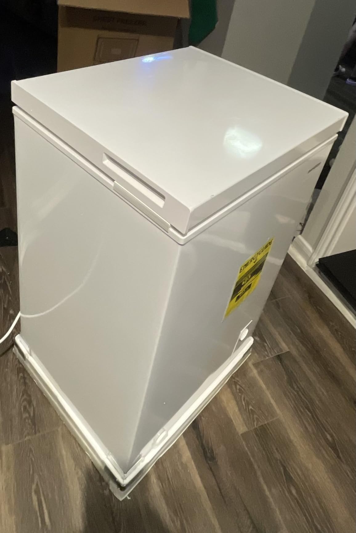 BANGSON 7.1 Cu.Ft Chest Freezer, Deep Freezer with Adjustable Thermostat, Top Open Door Freezer with Removable Basket, Quiet Operation, Ideal for Kitchen/Apartment/Office Customer Review BANGSON 7.1 Cu.Ft Chest Freezer, Deep Freezer with Adjustable Thermostat, Top Open Door Freezer with Removable Basket, Quiet Operation, Ideal for Kitchen/Apartment/Office - Customer Photo 1